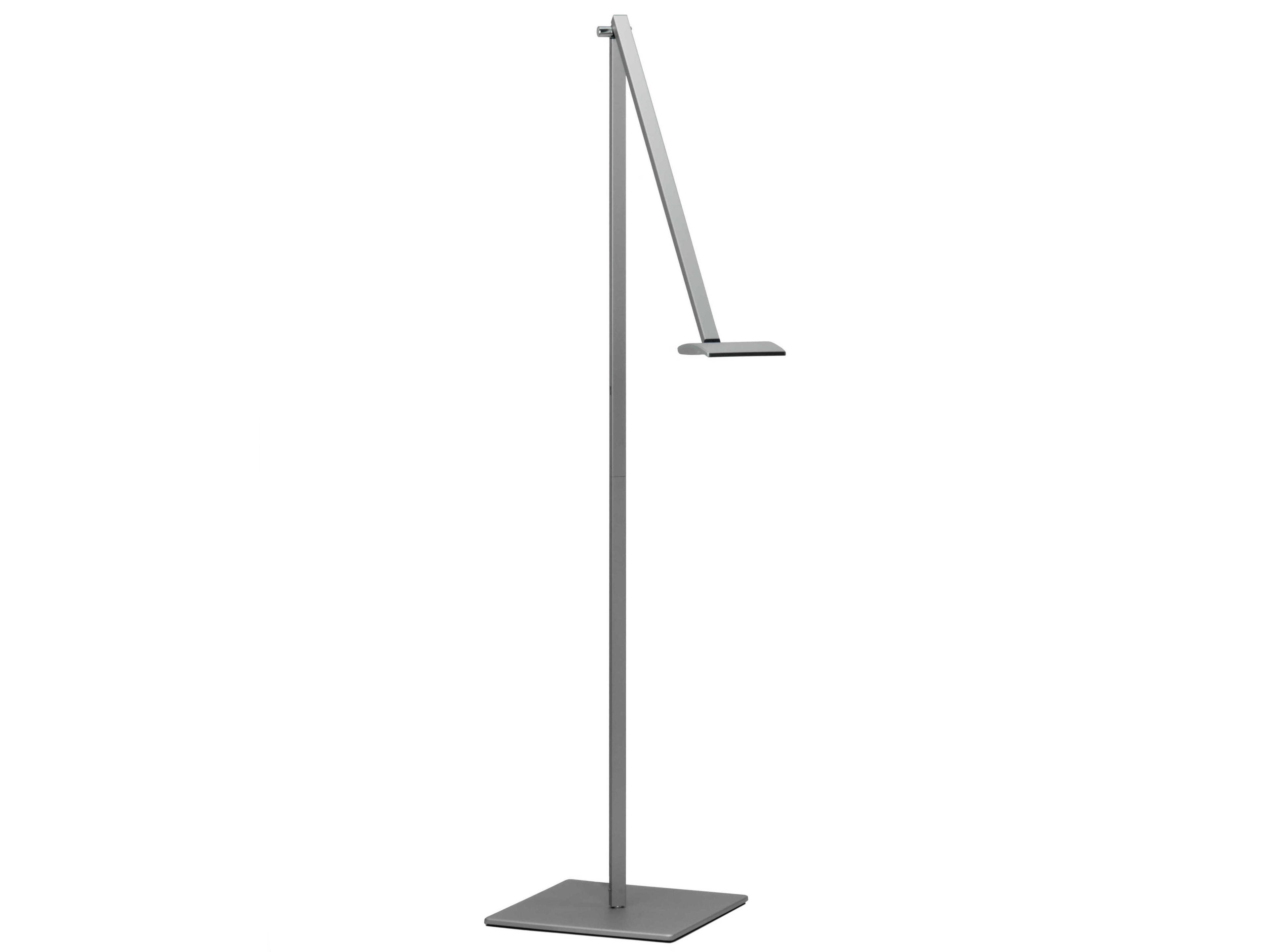 Mosso LED Silver Floor Lamp