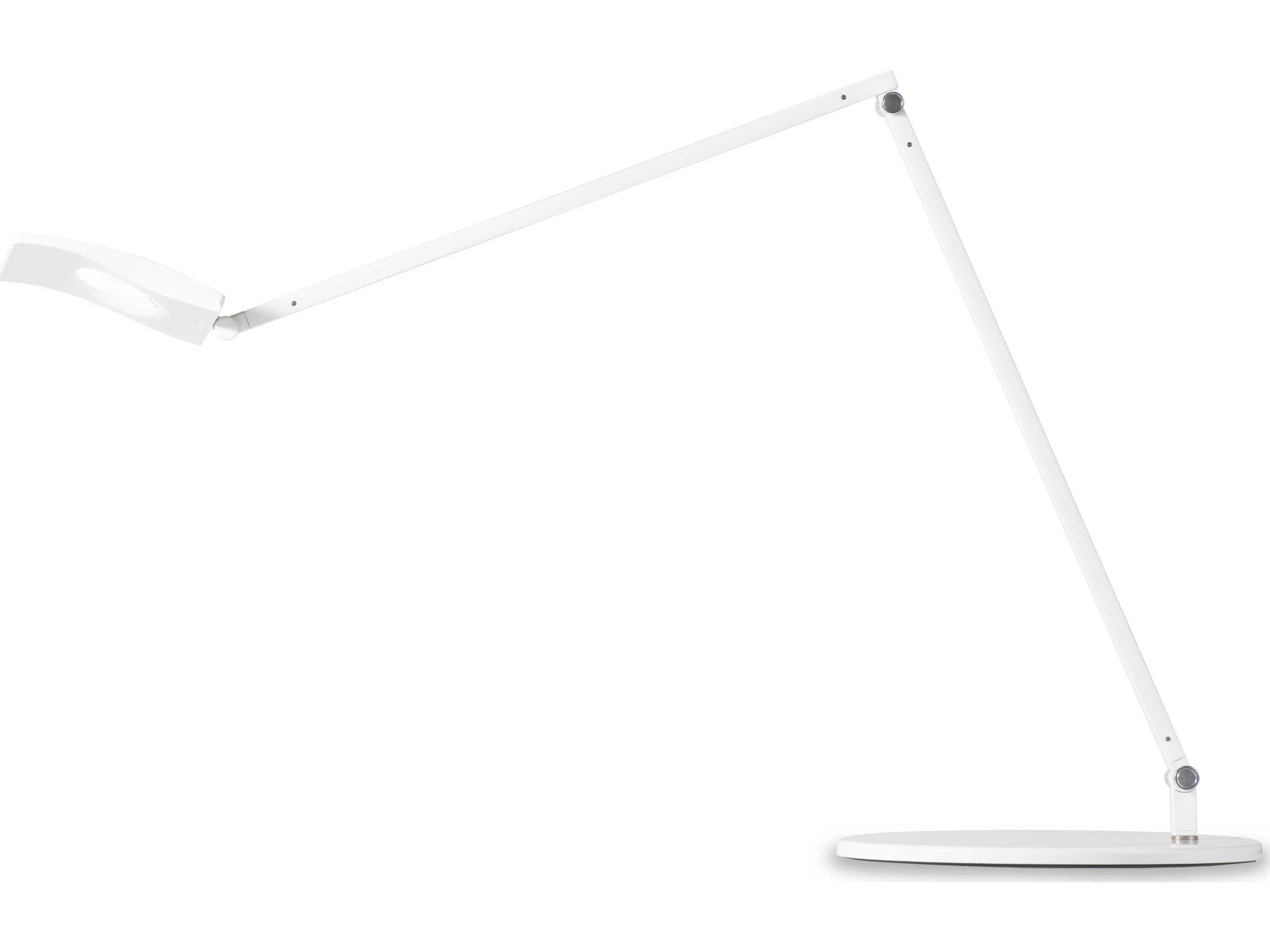 Mosso White LED Desk Lamp
