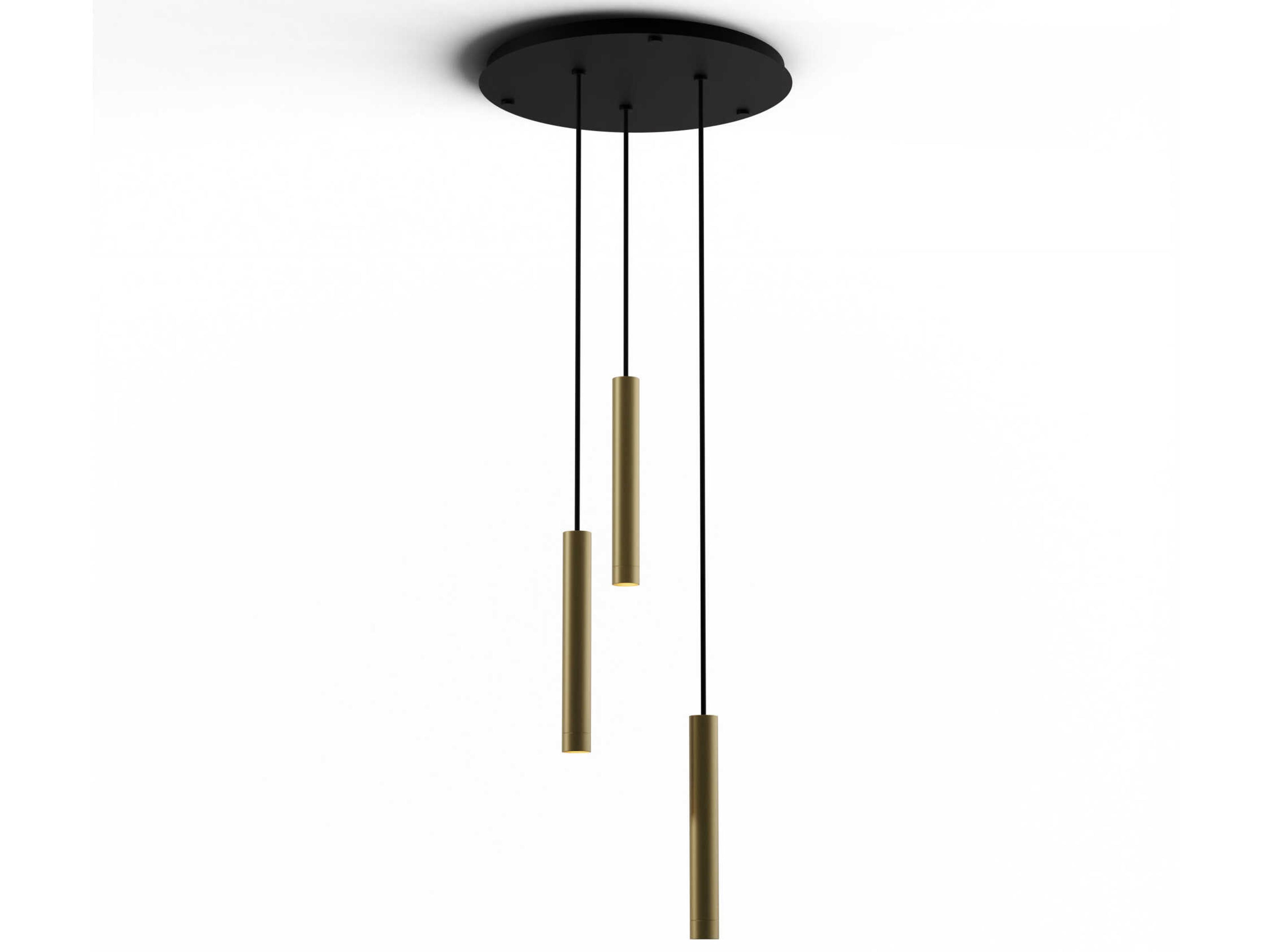 Combi 3 Light Pendant Round Multi Light
