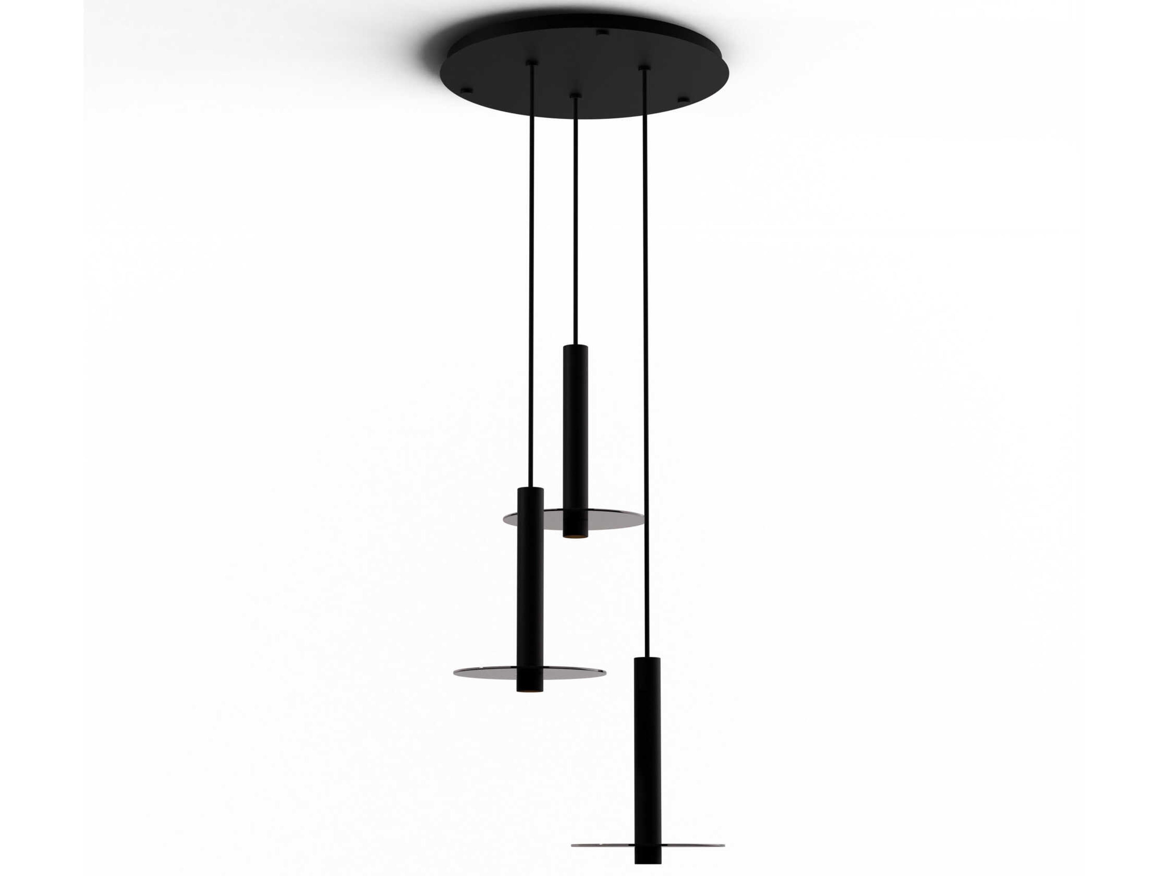 Koncept Combi Matte Black Pendant