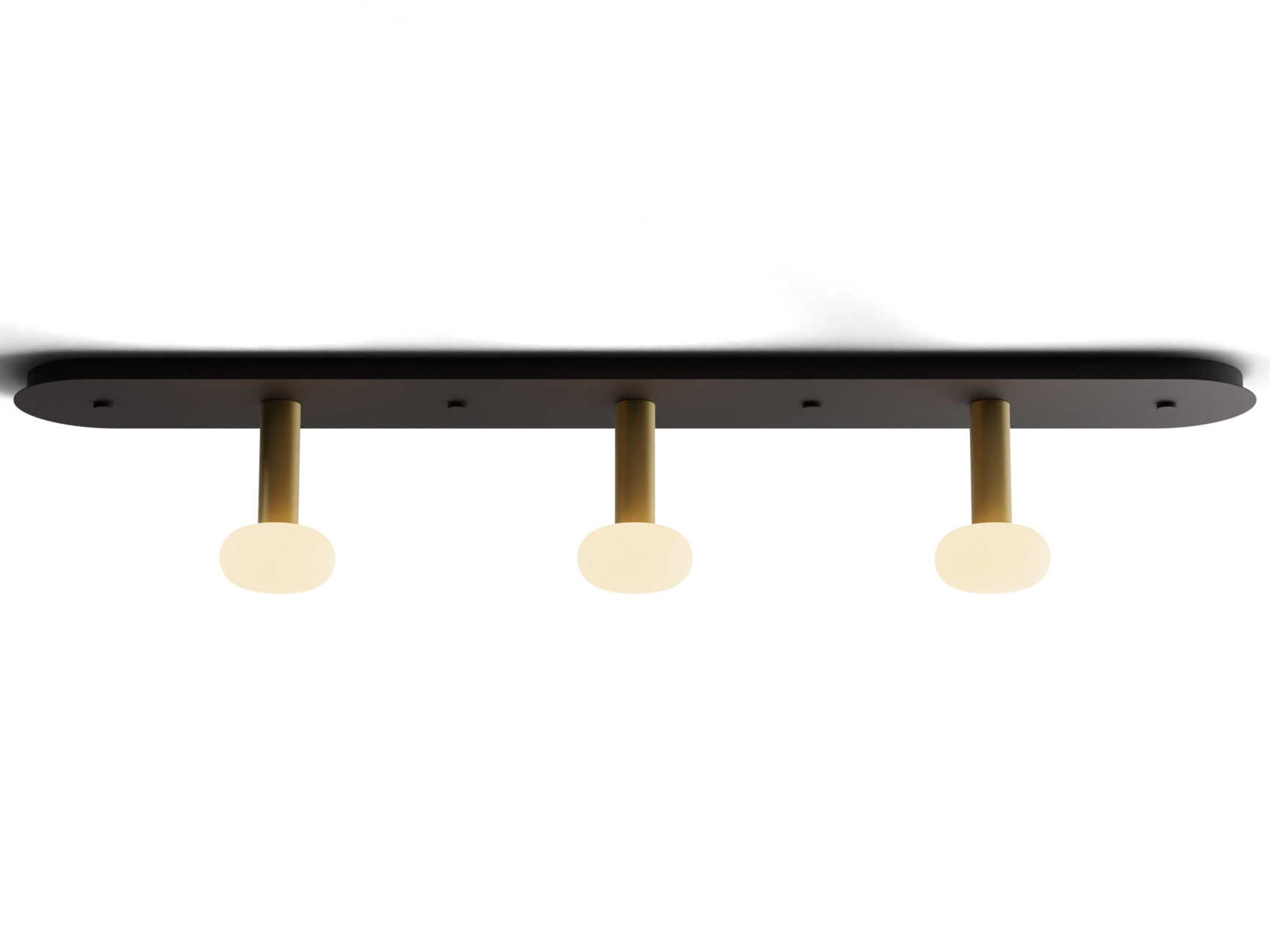 Koncept Combi Brass Linear Island Pendant
