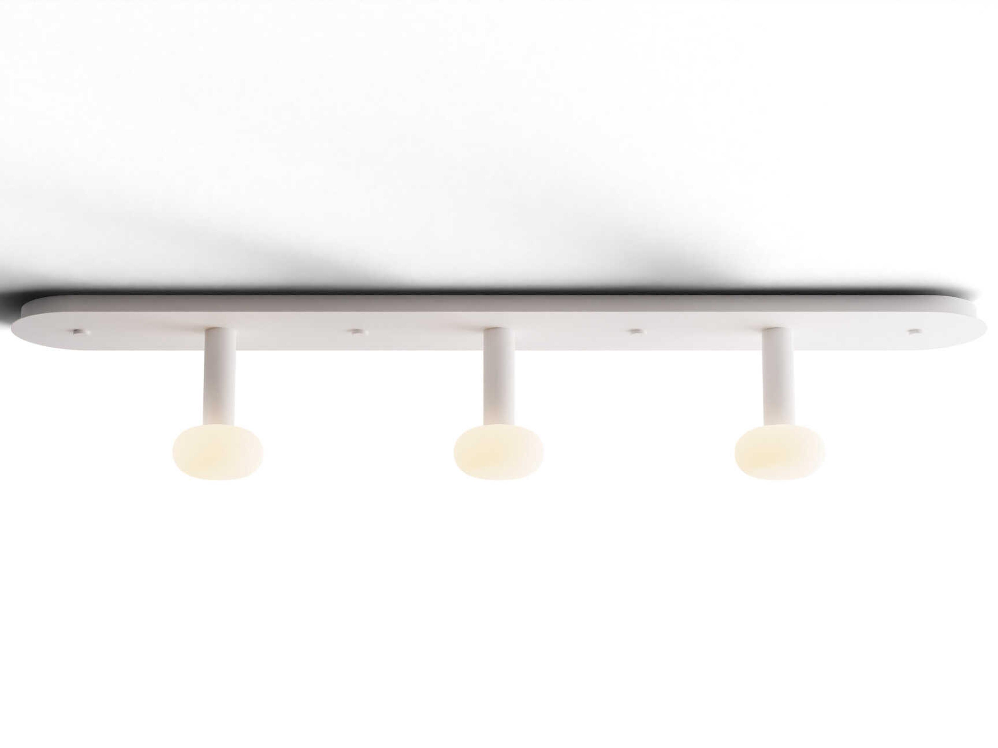Koncept Combi Matte White Linear Island Pendant