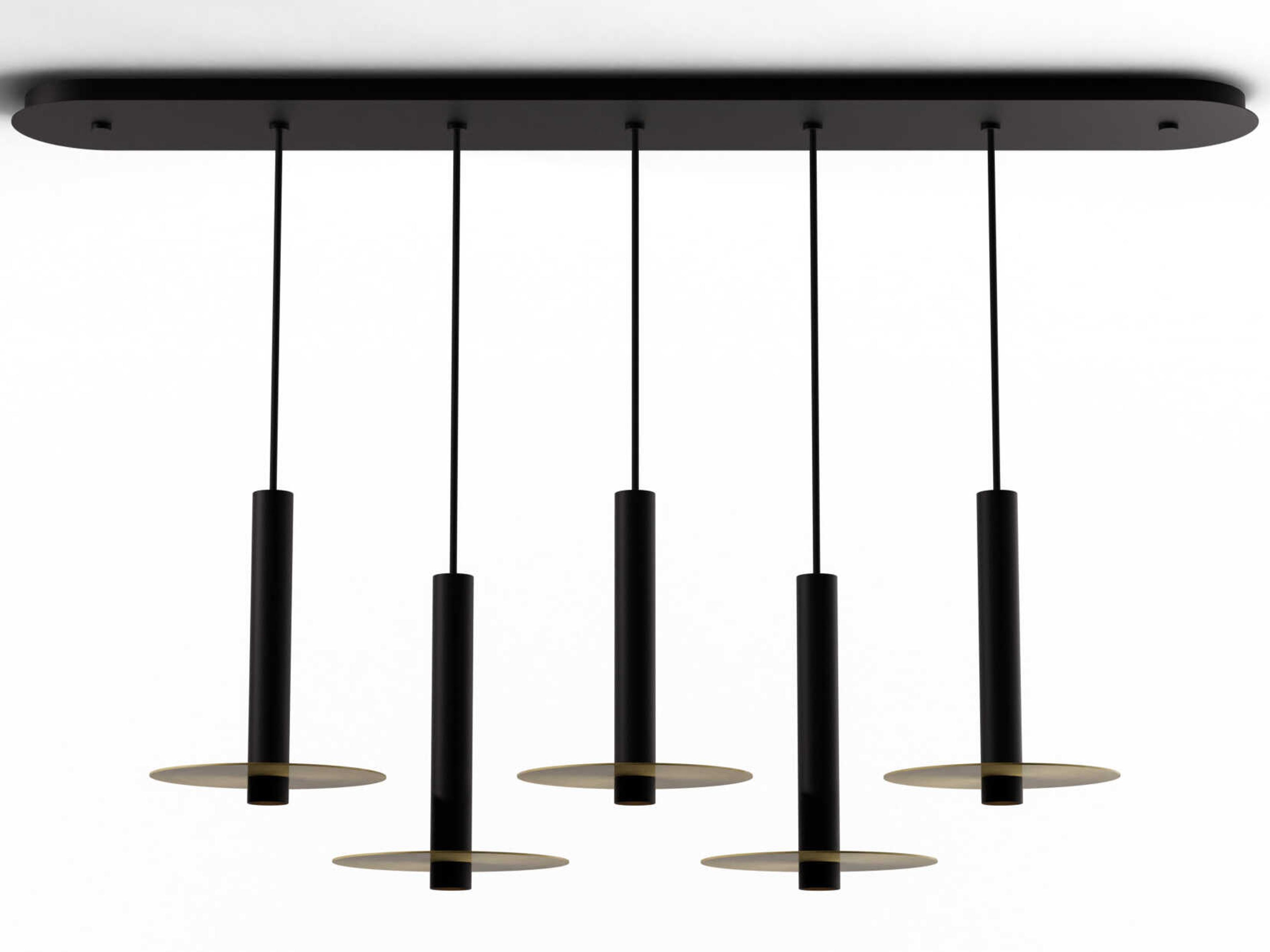 Combi Linear 5-Light Pendant Modern Customizable Light