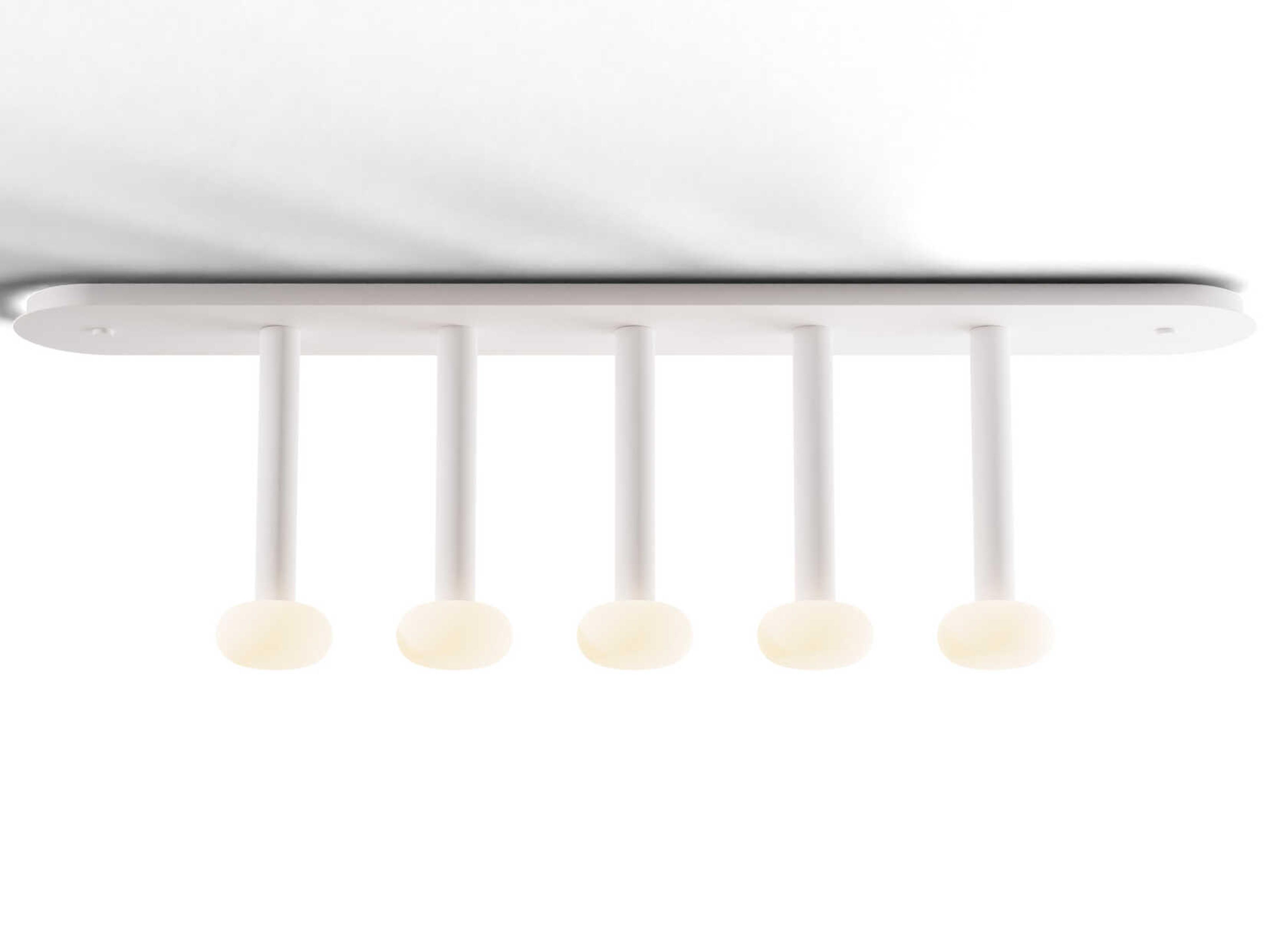 Koncept Combi Matte White Linear Island Pendant