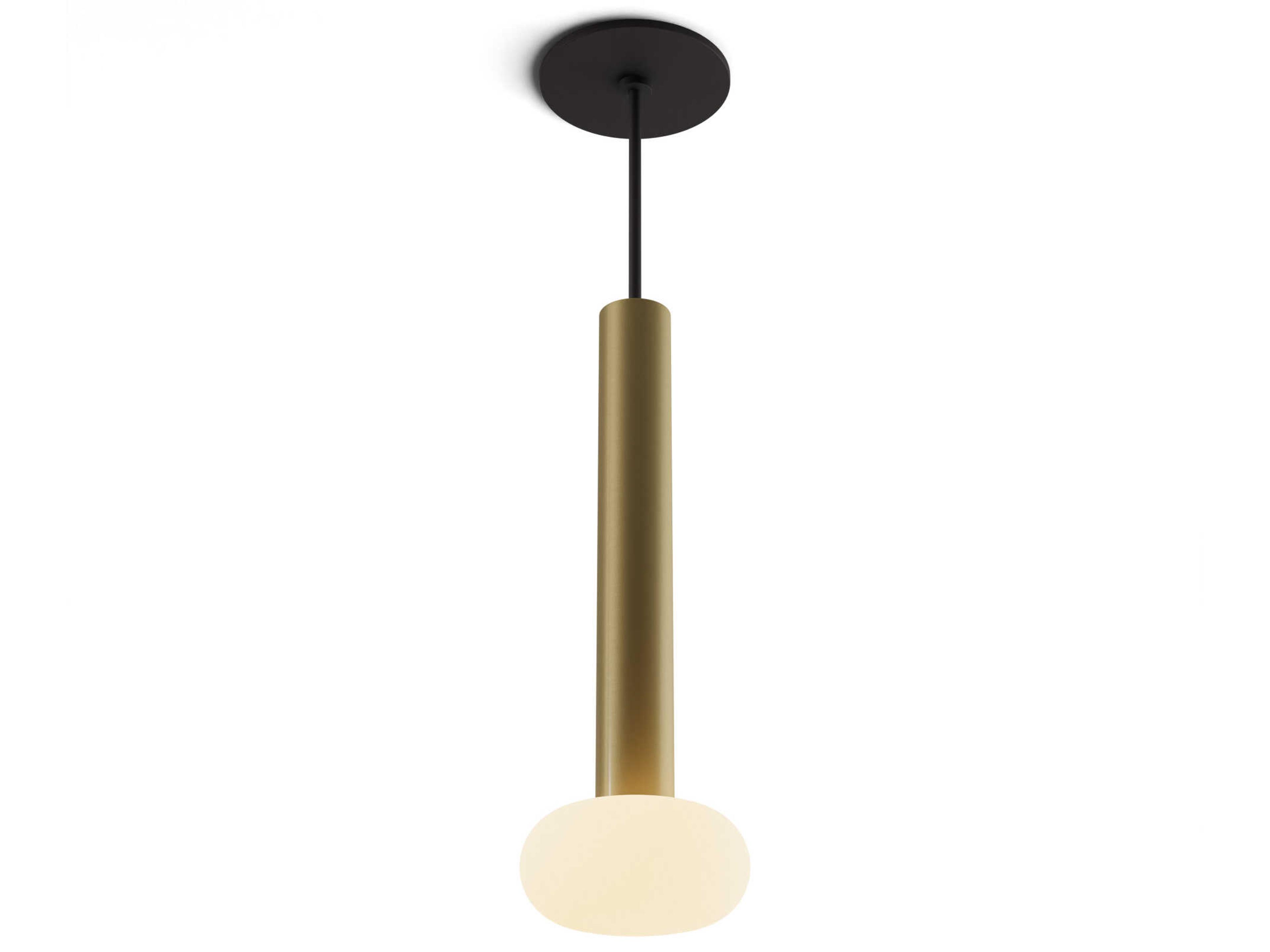Koncept Combi Brass Cylinder Mini Pendant