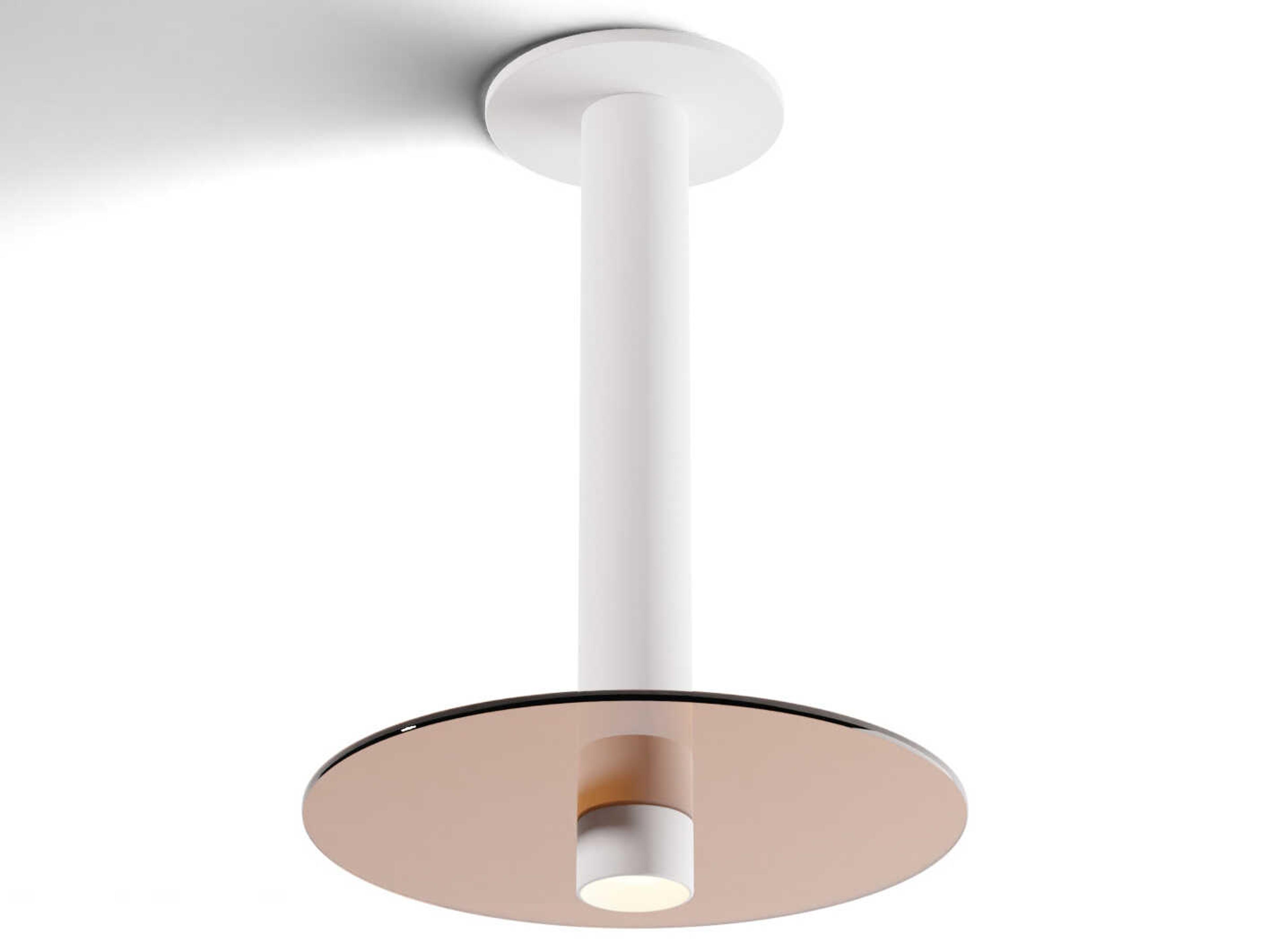 Koncept Combi Matte White Cylinder Mini Pendant