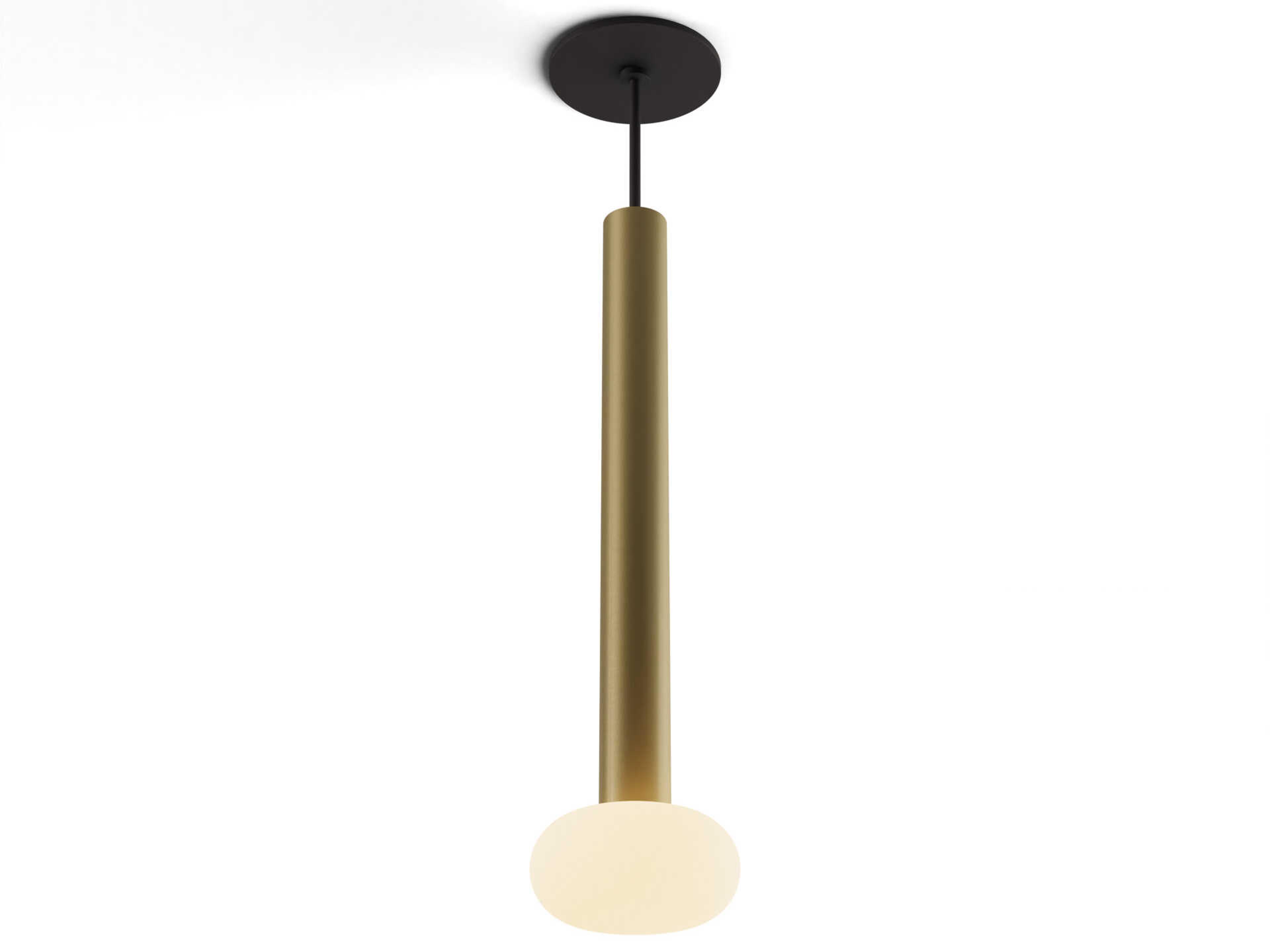 Koncept Combi Brass Cylinder Mini Pendant