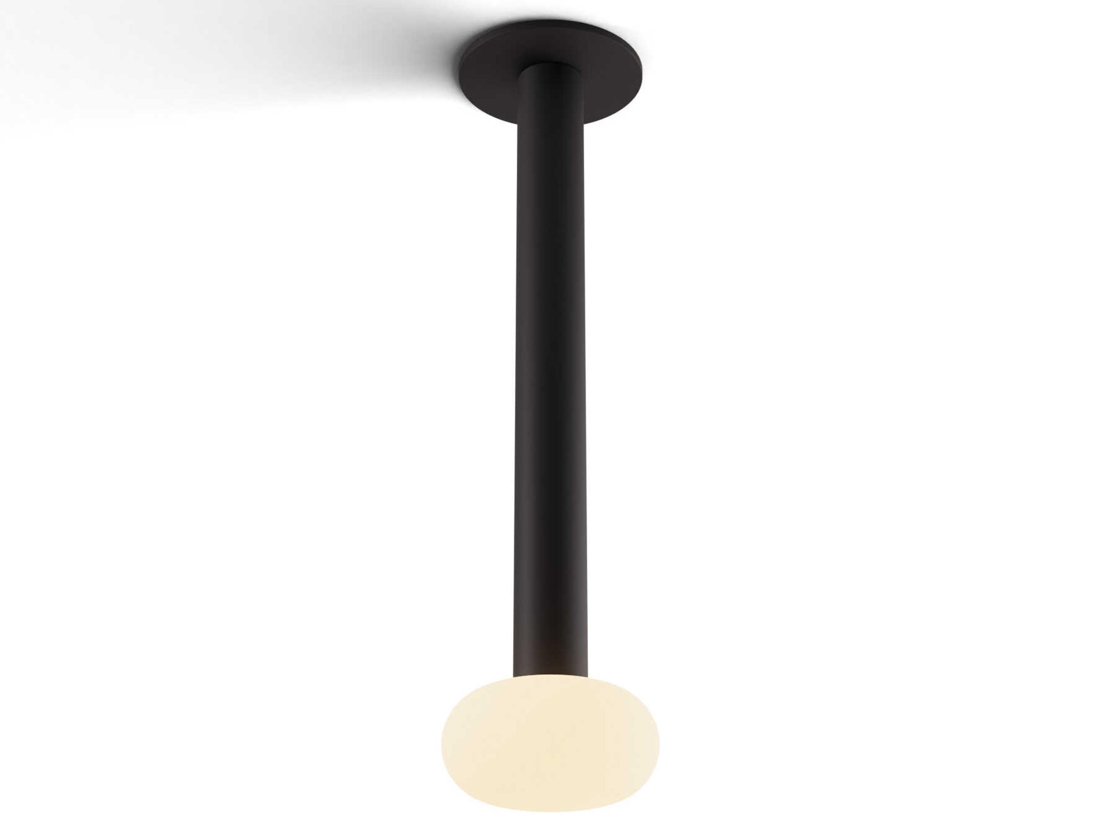 Koncept Combi Matte Black Cylinder Mini Pendant