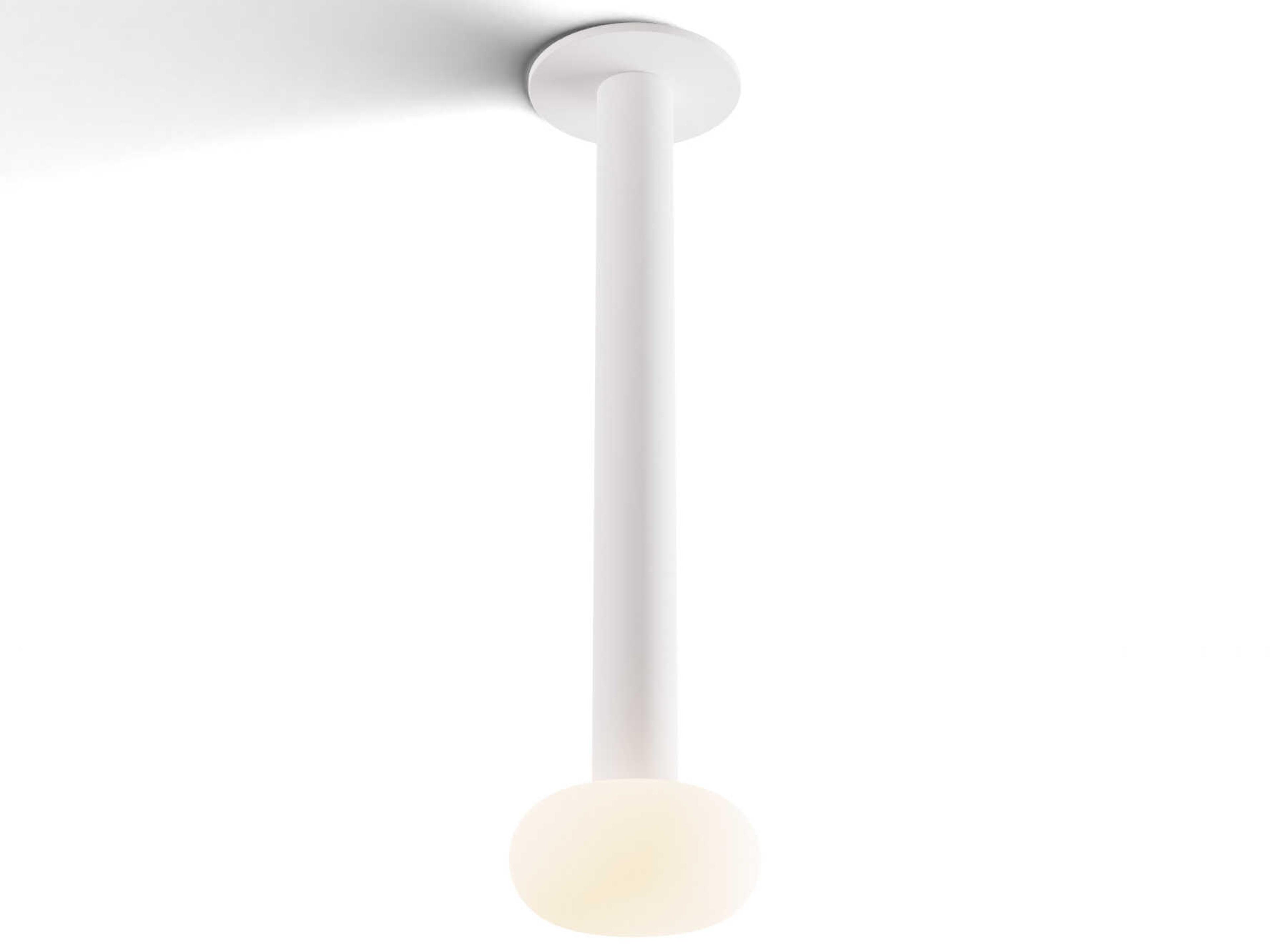 Koncept Combi Matte White Cylinder Mini Pendant