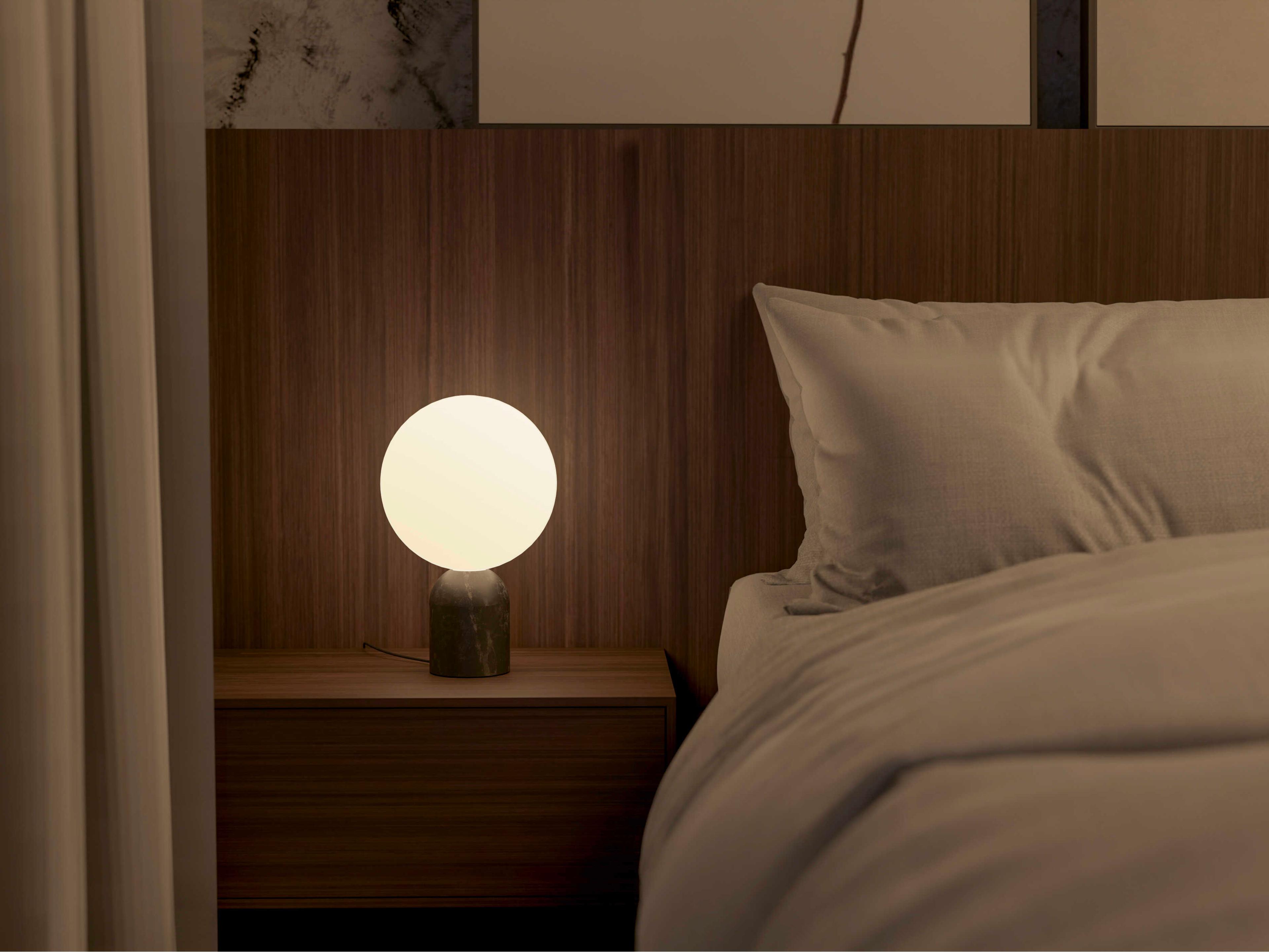 Koncept Dude Marquina Black Table Lamp