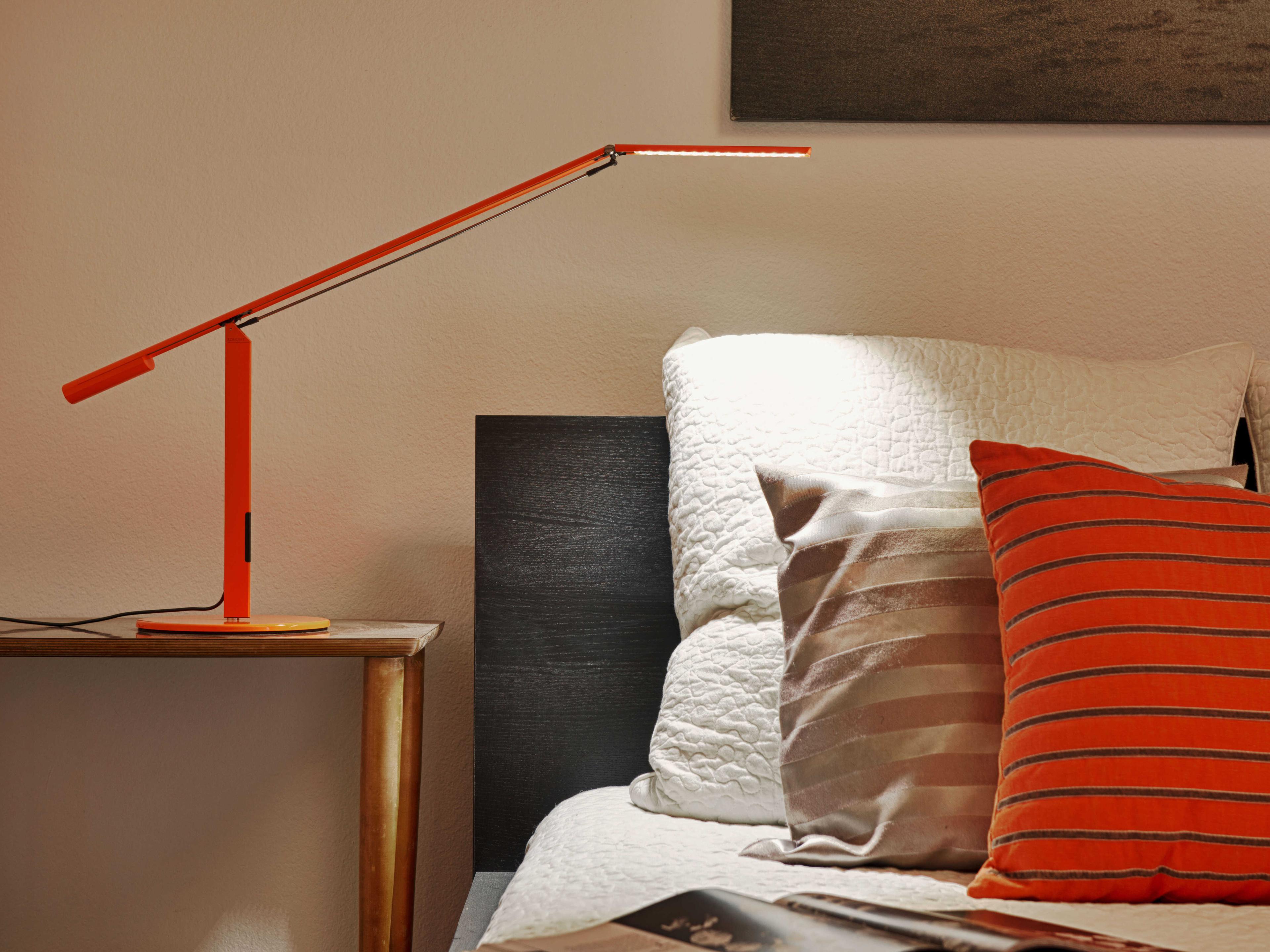 Koncept Equo LED Orange Desk Lamp
