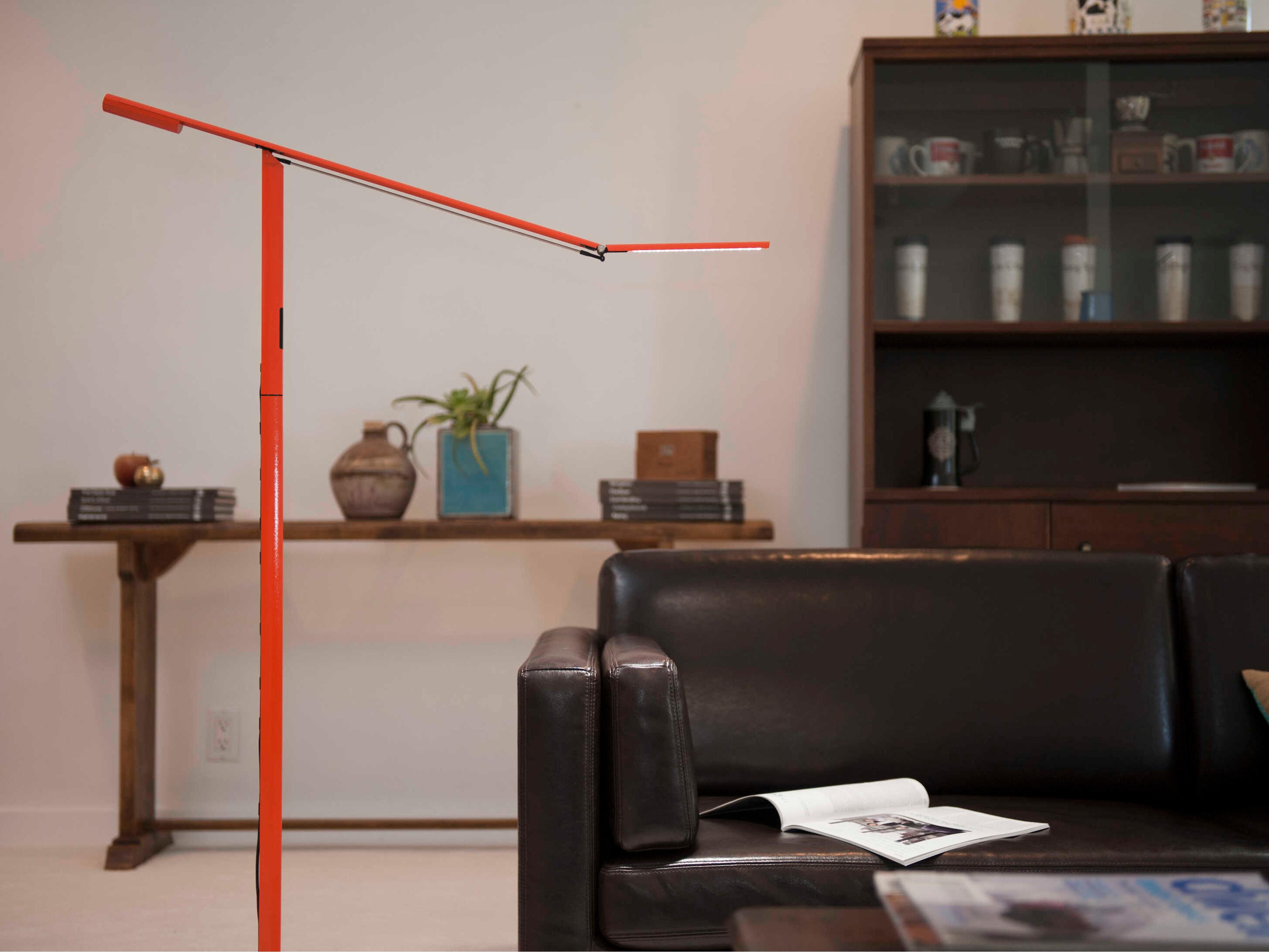 Koncept Equo LED Orange Floor Lamp