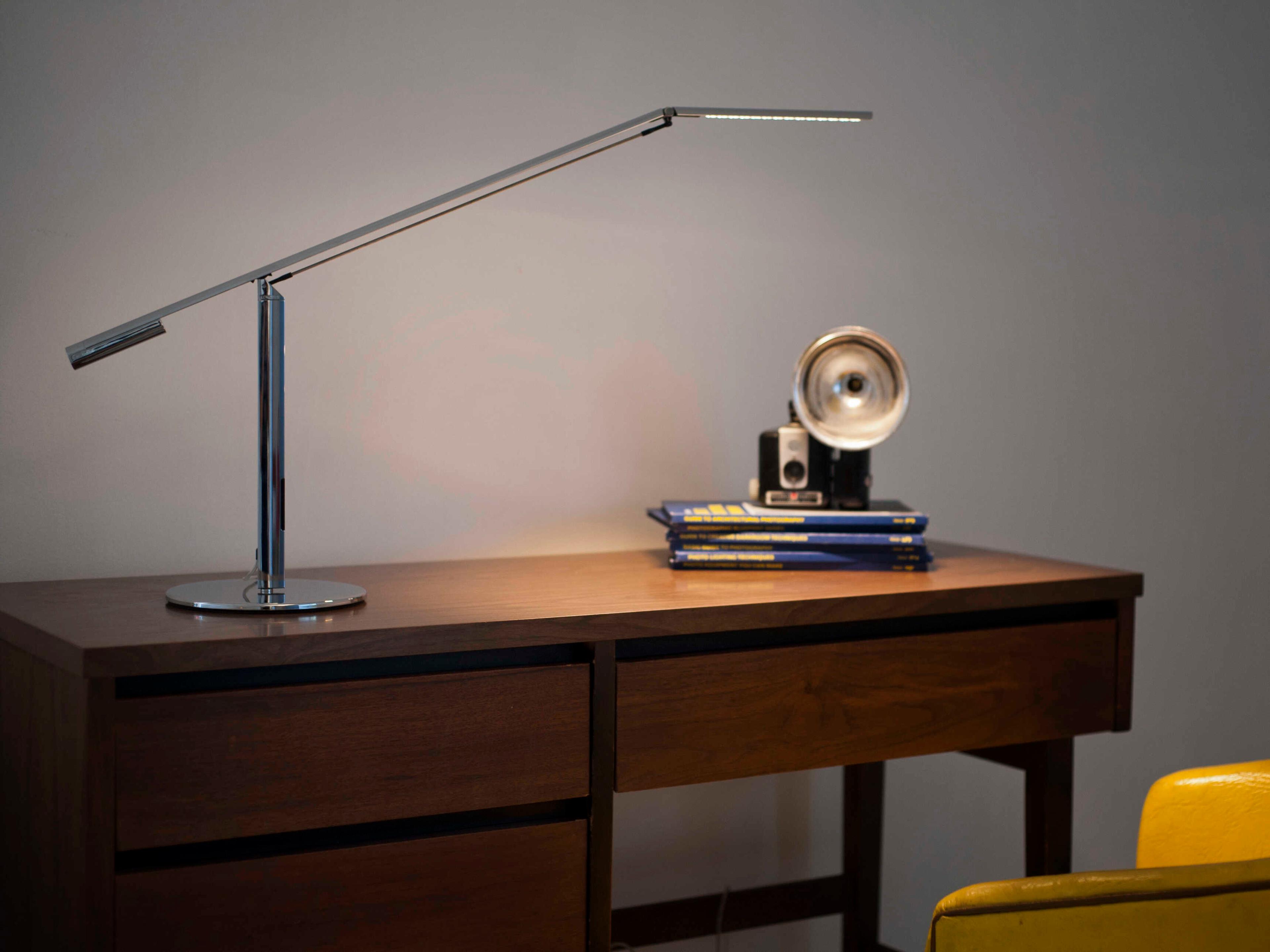 Koncept Equo LED Chrome Desk Lamp