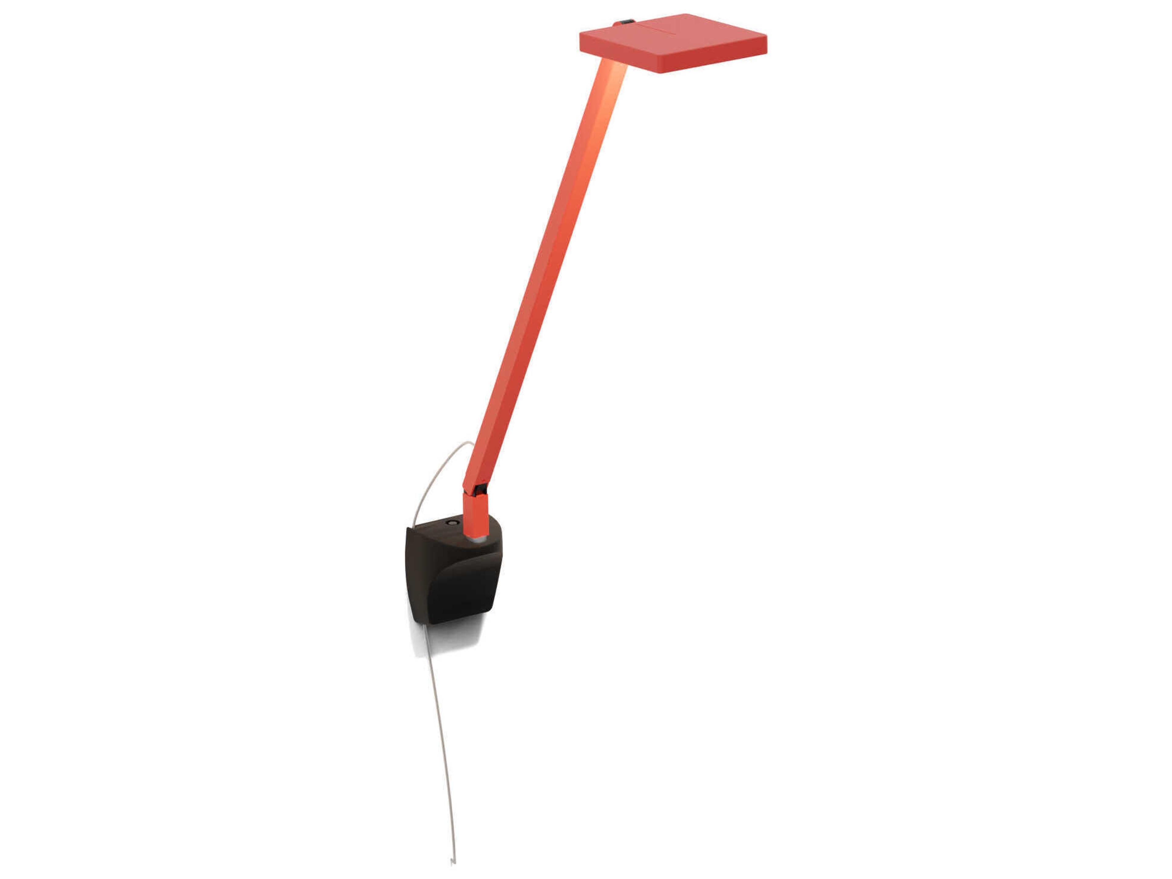 Koncept Focaccia Matte Fire Red Desk Lamp