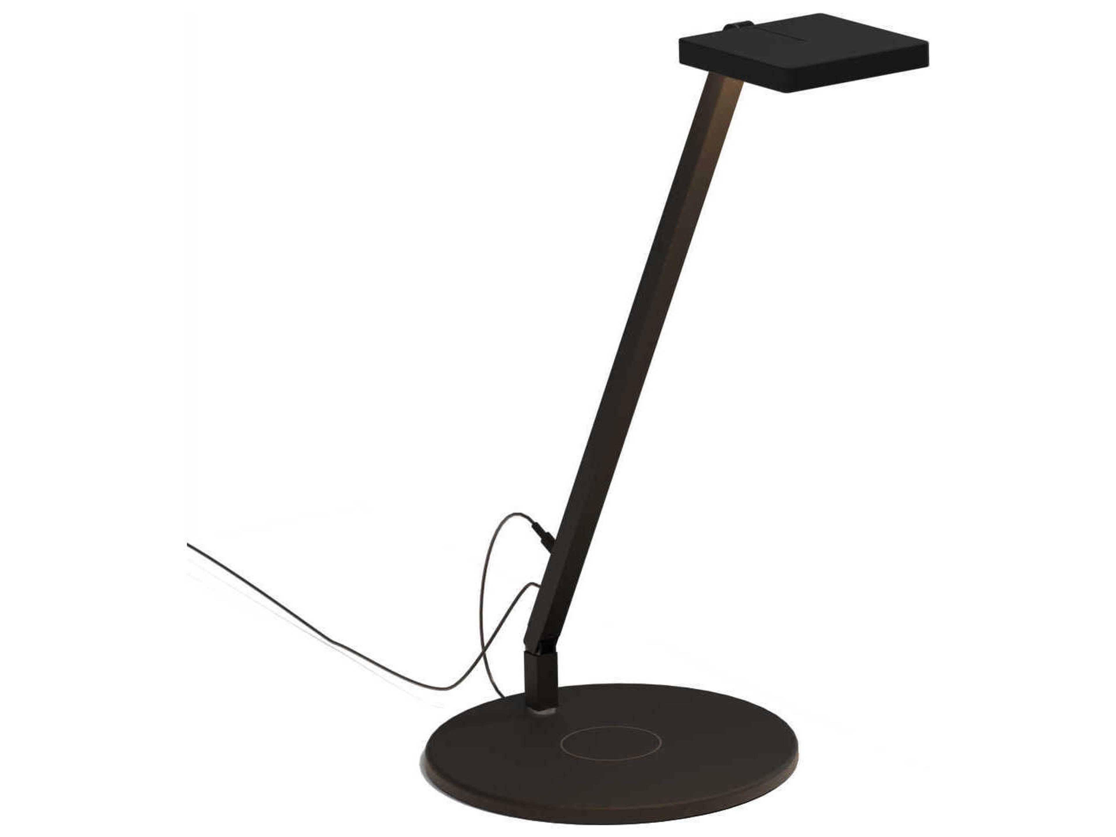 Koncept Focaccia Matte Black Desk Lamp