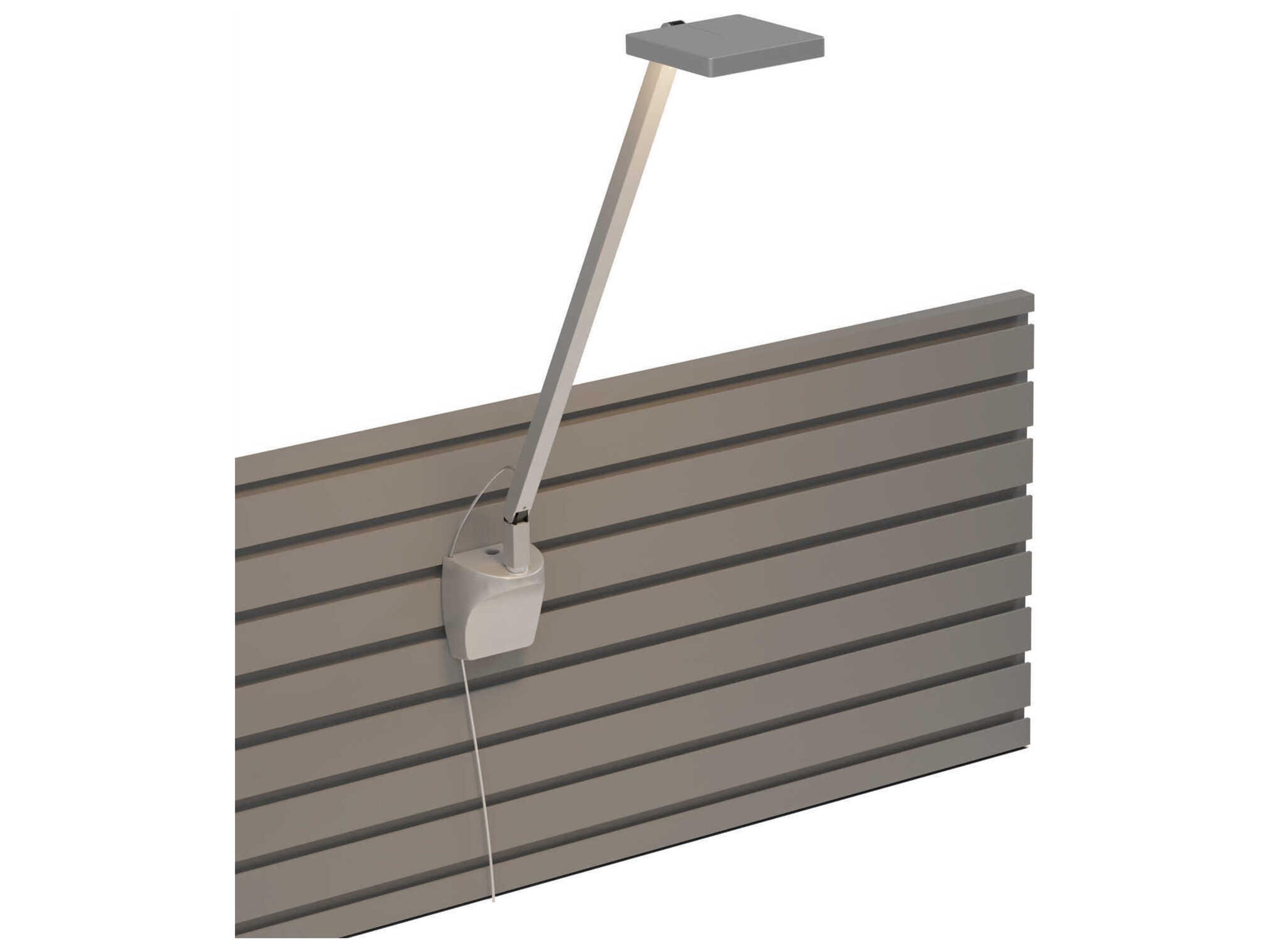 Koncept Focaccia Silver Desk Lamp