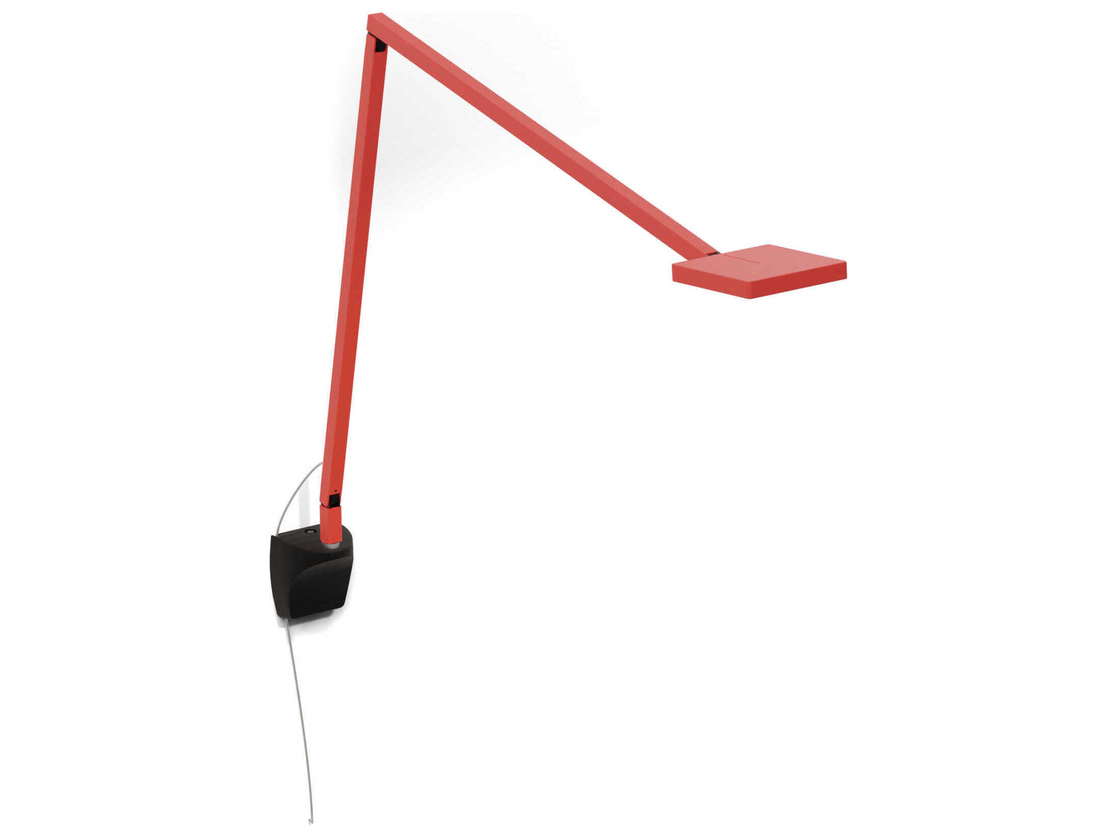 Koncept Focaccia Matte Fire Red Desk Lamp