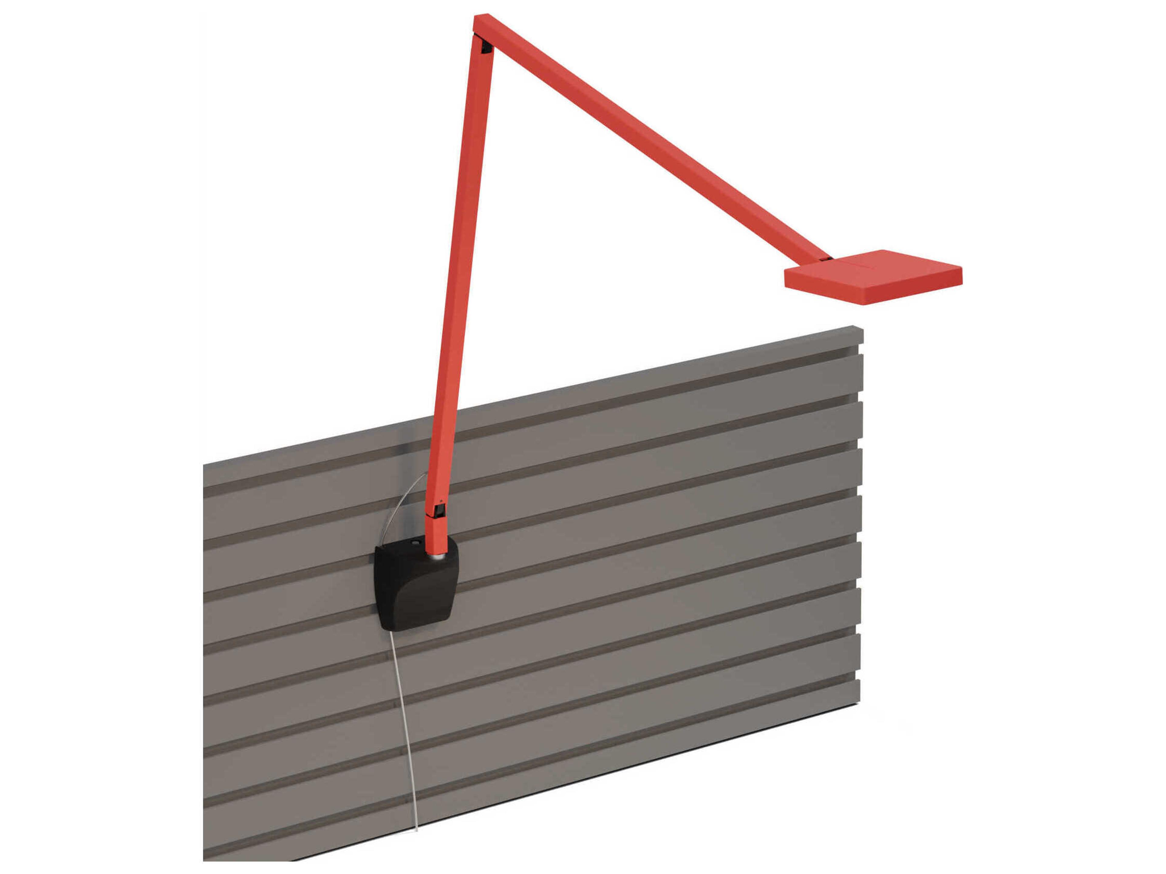 Koncept Focaccia Matte Fire Red Desk Lamp