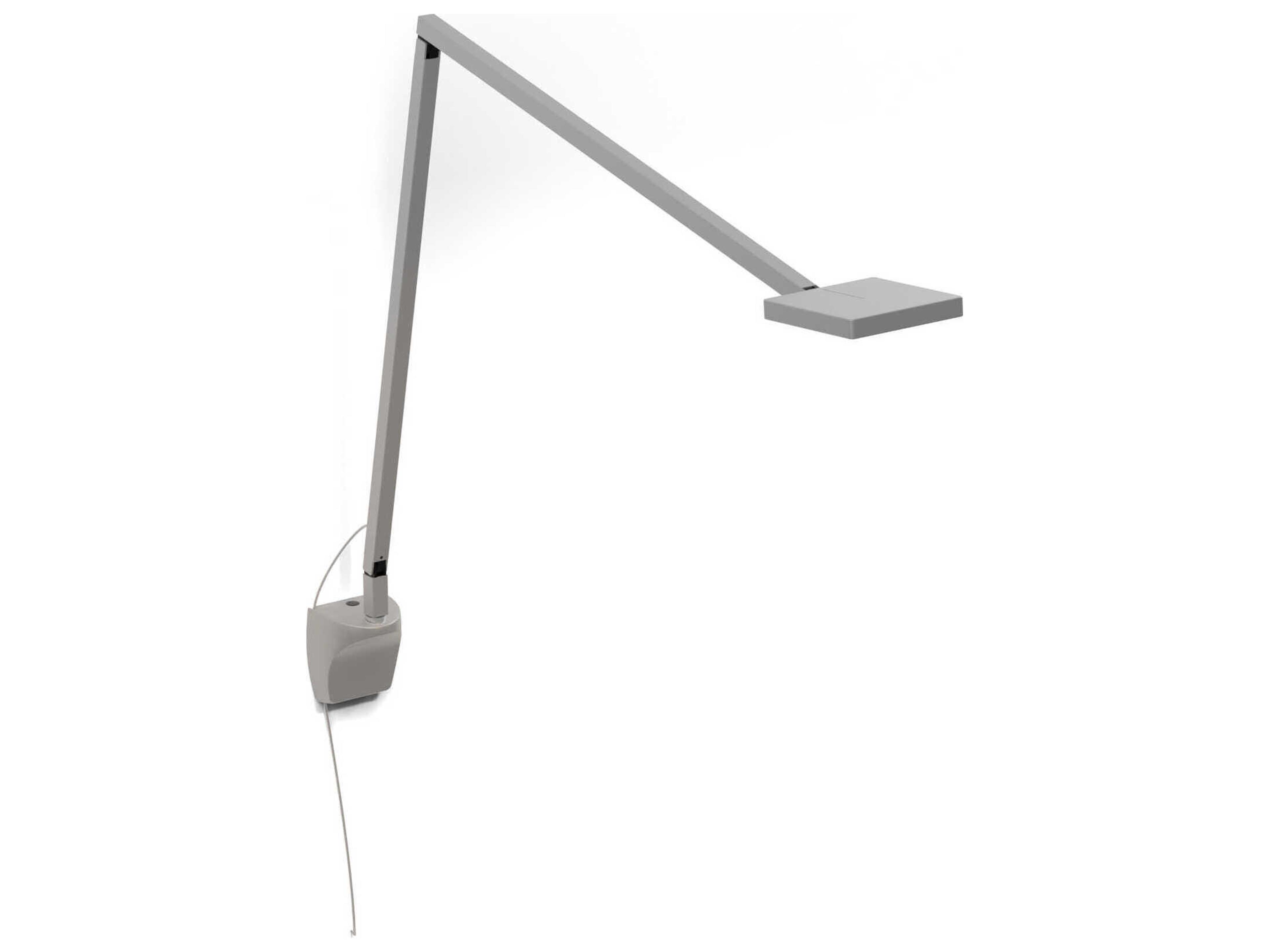Koncept Focaccia Silver Desk Lamp