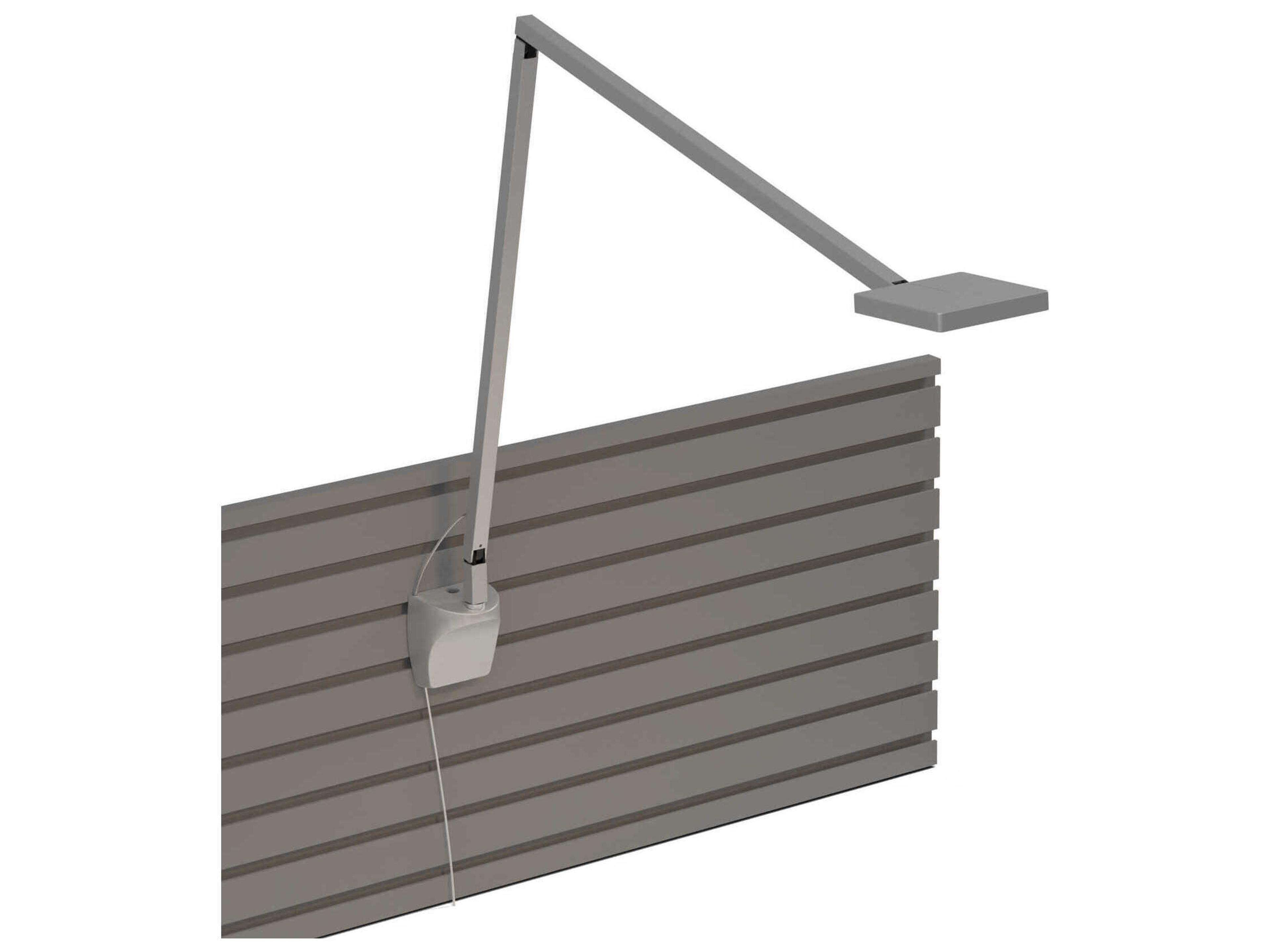 Koncept Focaccia Silver Desk Lamp