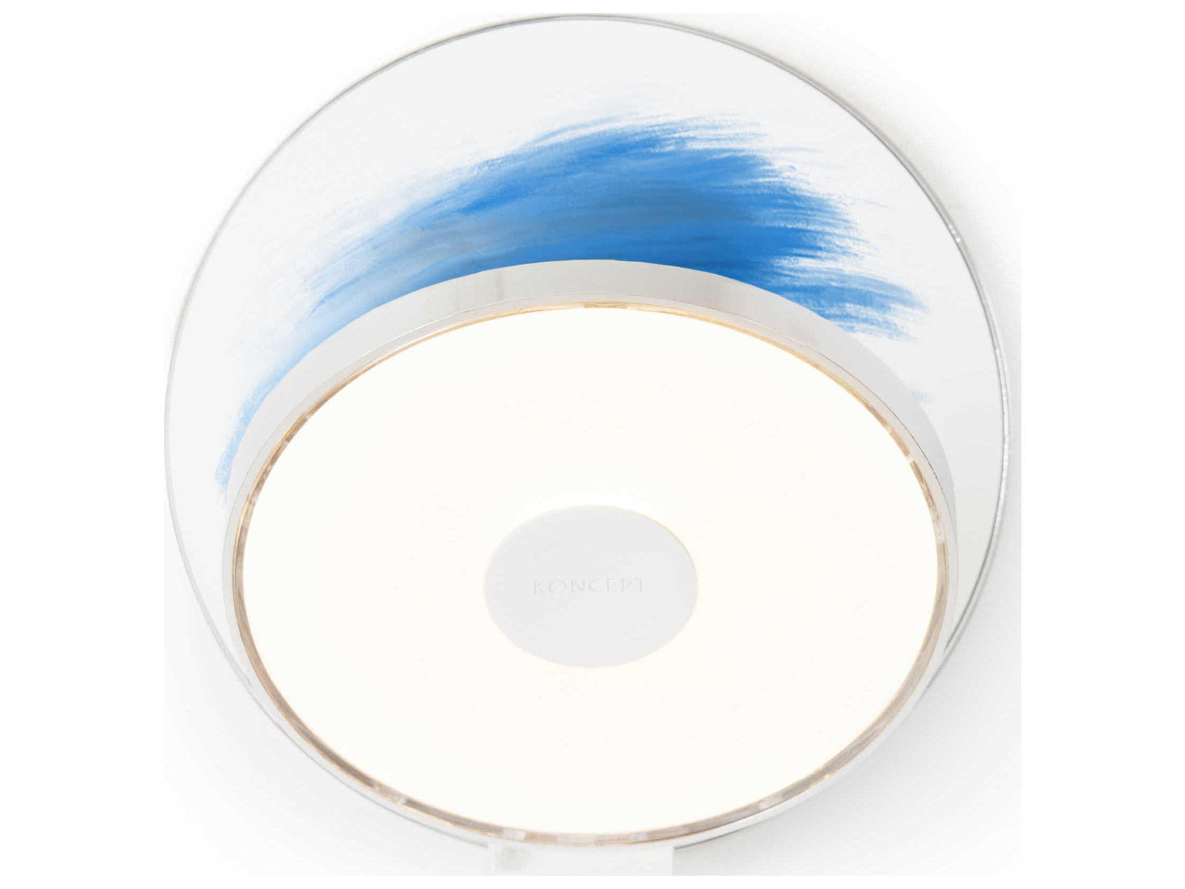 Koncept Gravy White LED Wall Sconce