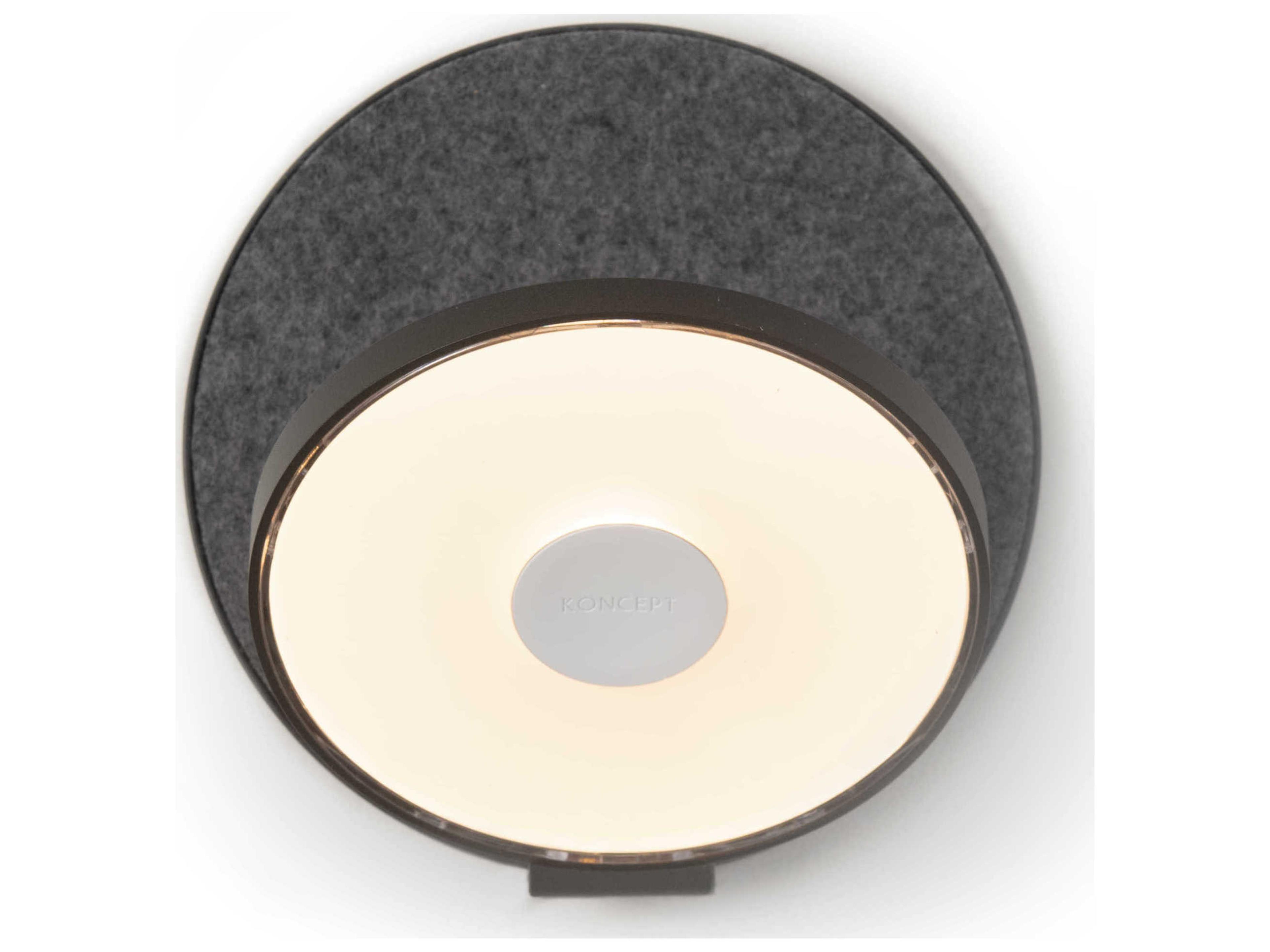 Koncept Gravy Gray LED Wall Sconce