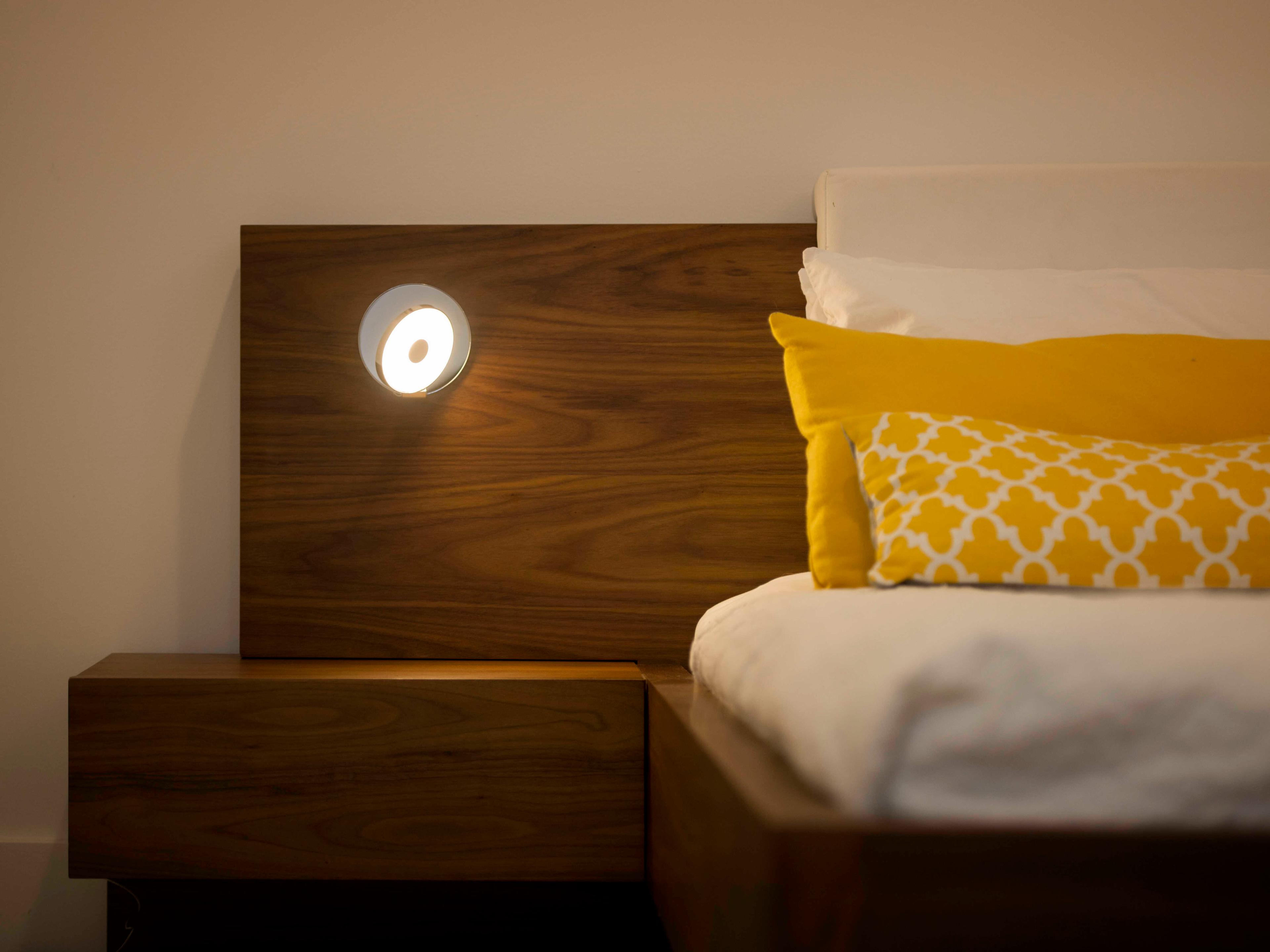 Koncept Gravy Matte White Chrome Wall Sconce