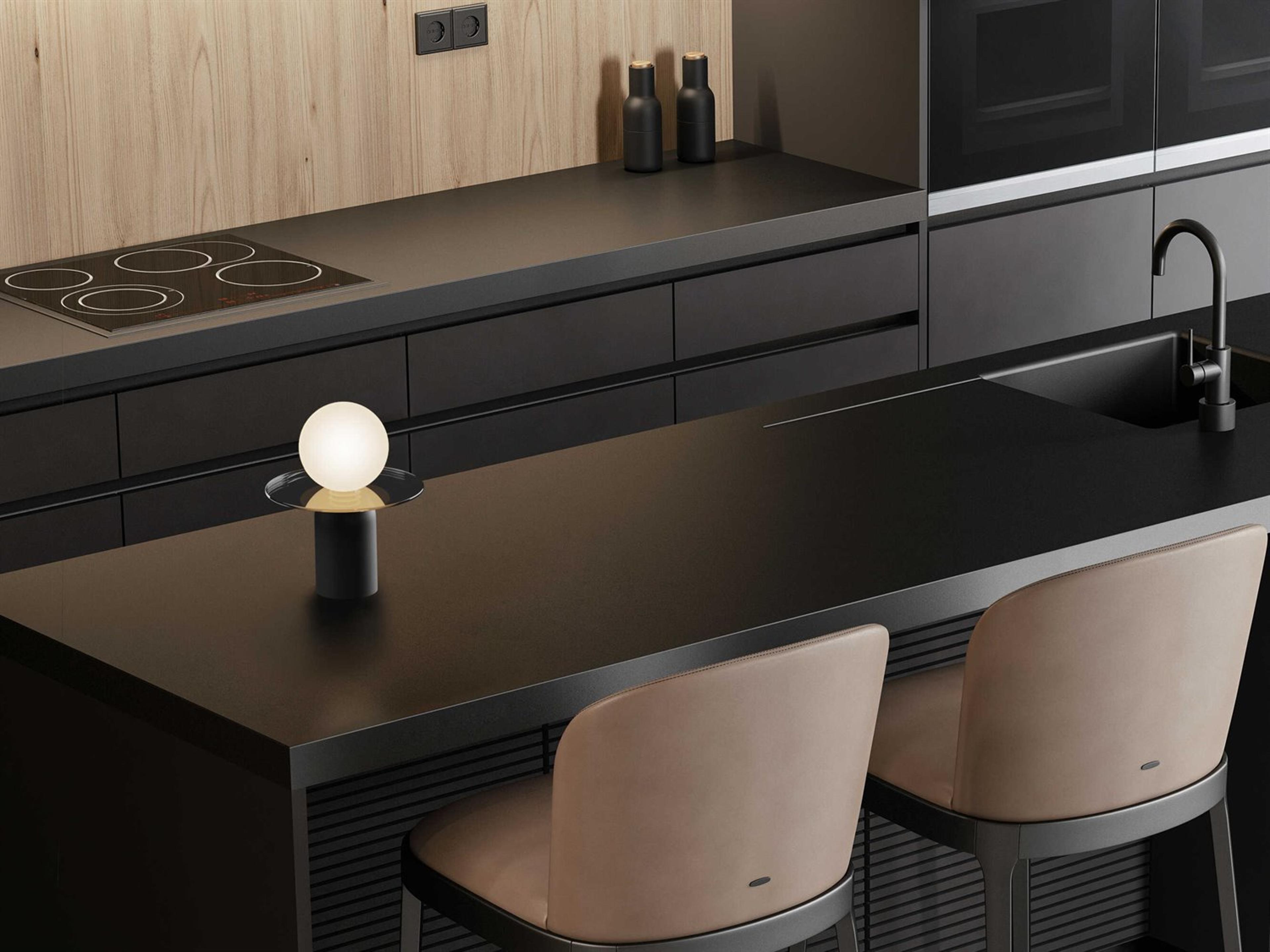 Koncept Guy Matte Black Table Lamp