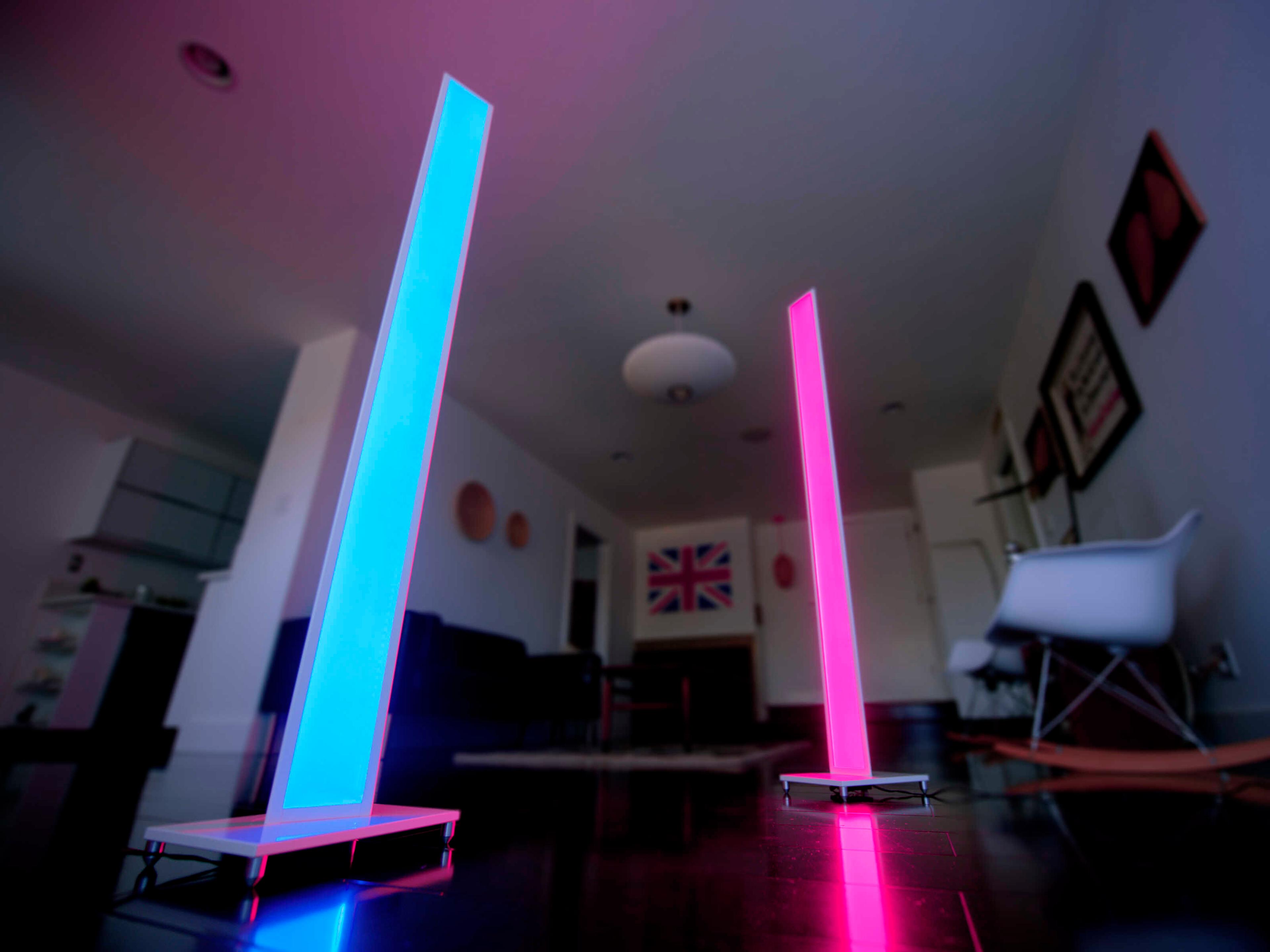 Koncept Tono LED White Floor Lamp