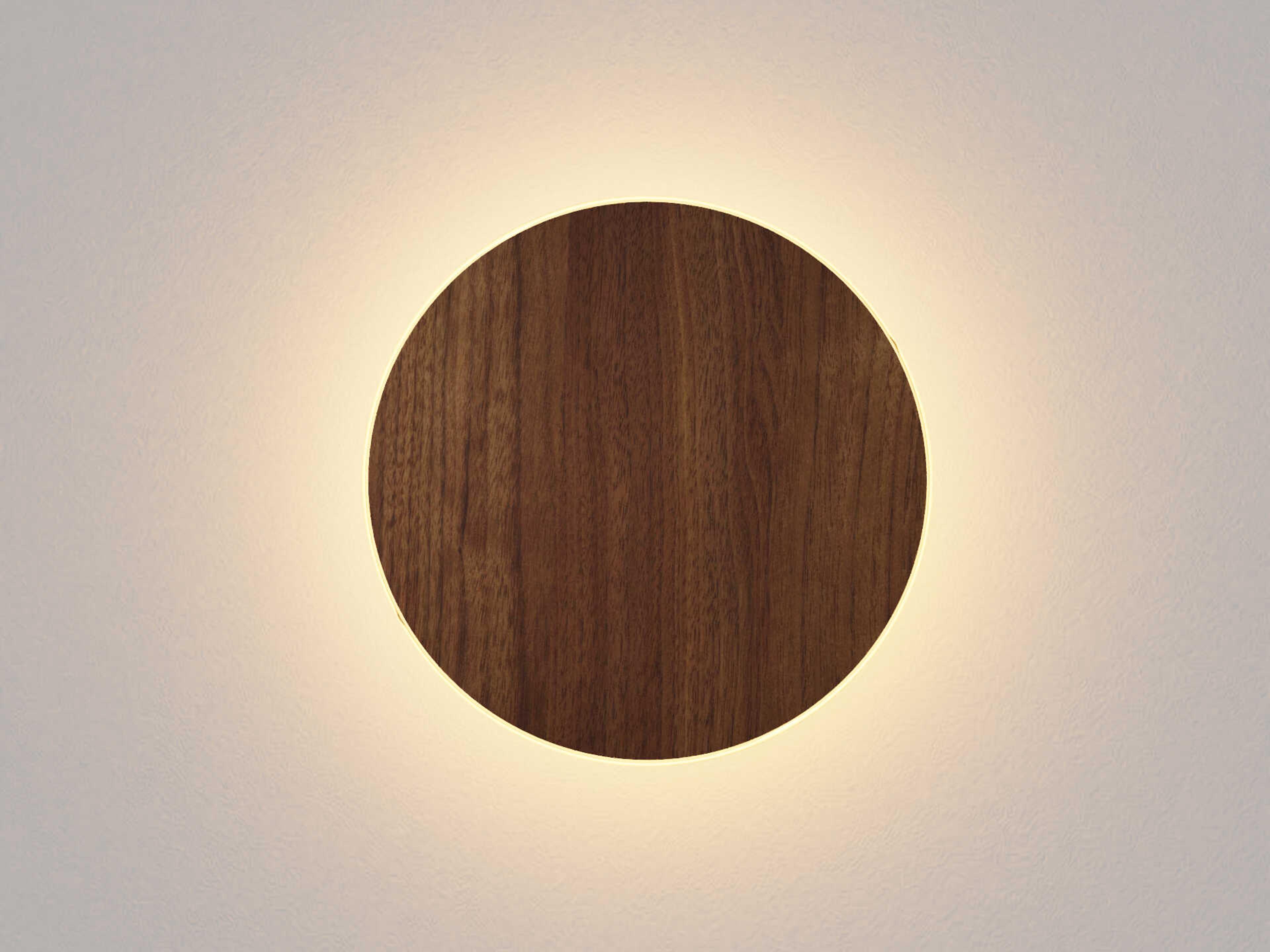 Ramen Wall Sconce Oiled Walnut Modern