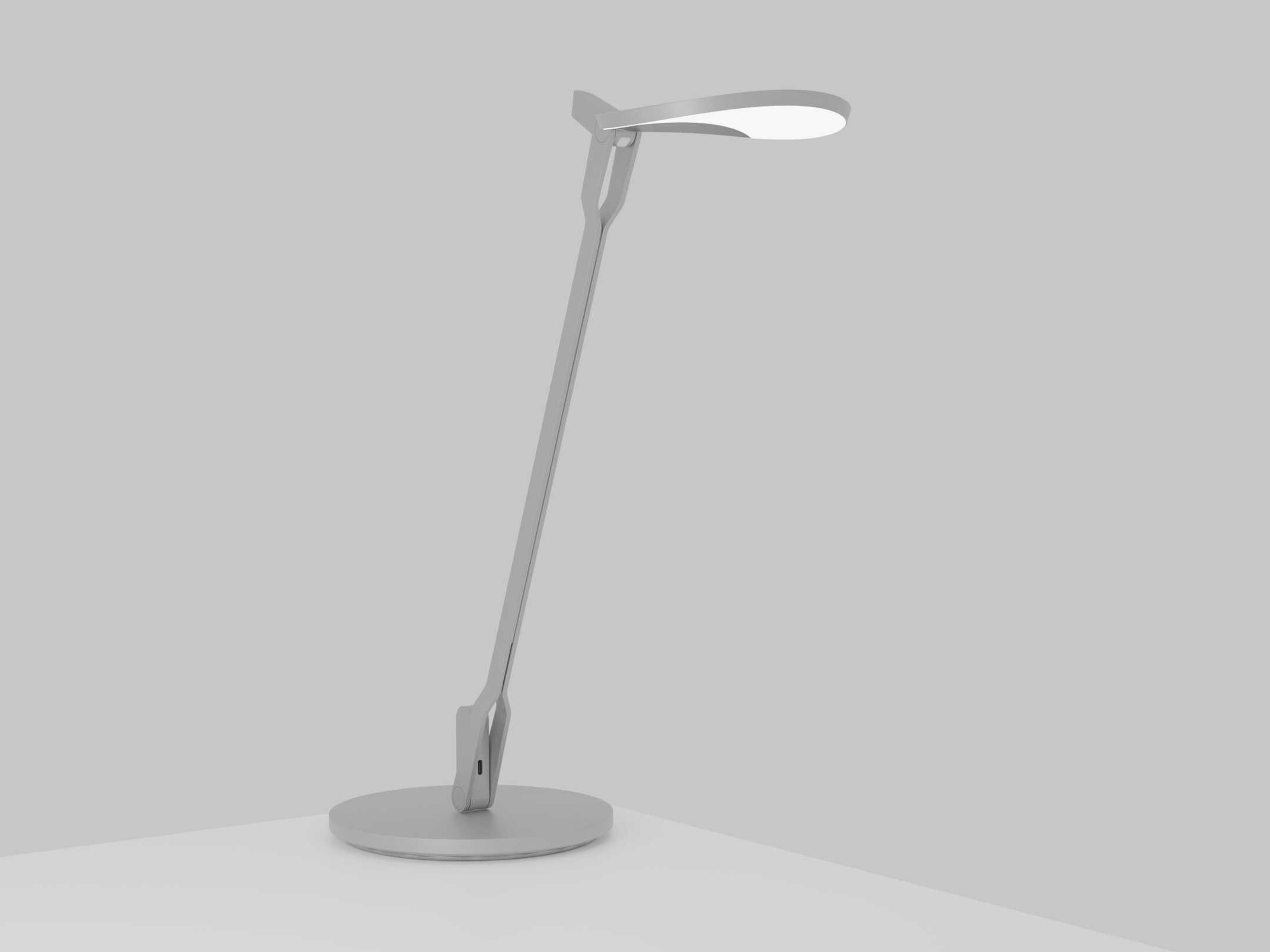 Splitty Pro LED Desk Lamp Silver Adjustable