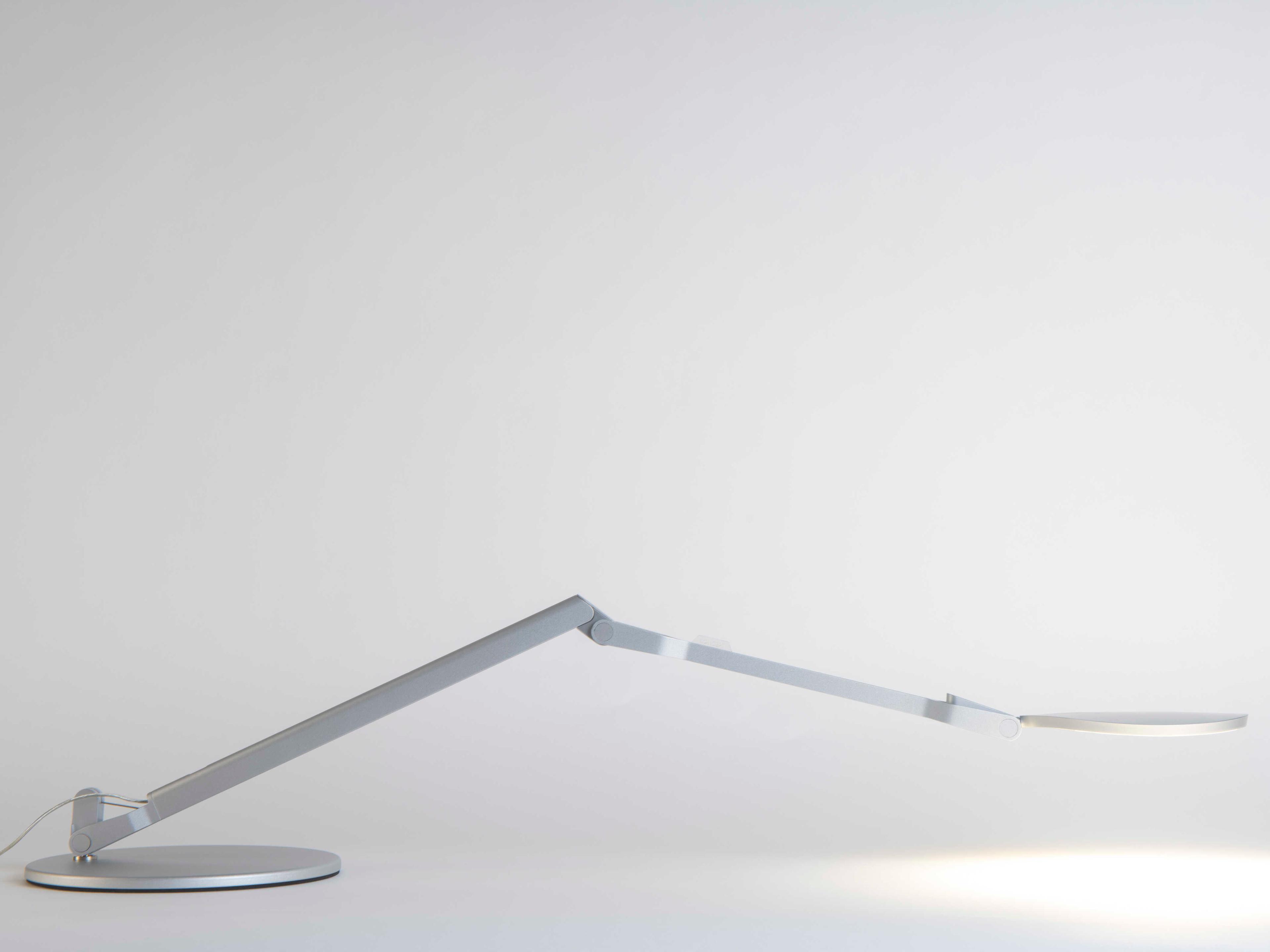 Koncept Splitty Silver Desk Lamp
