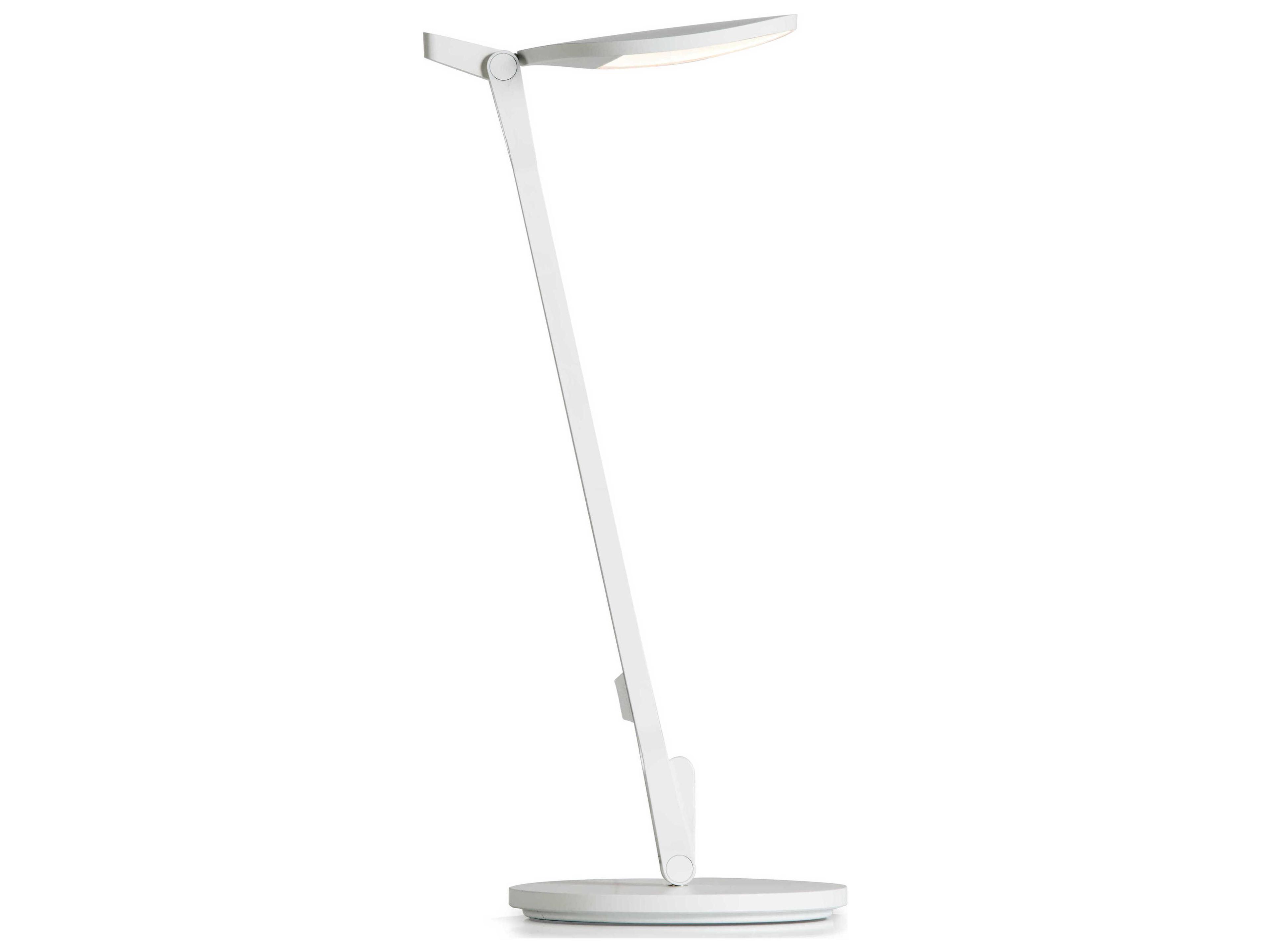 Splitty Wall Sconce in Matte White with USB