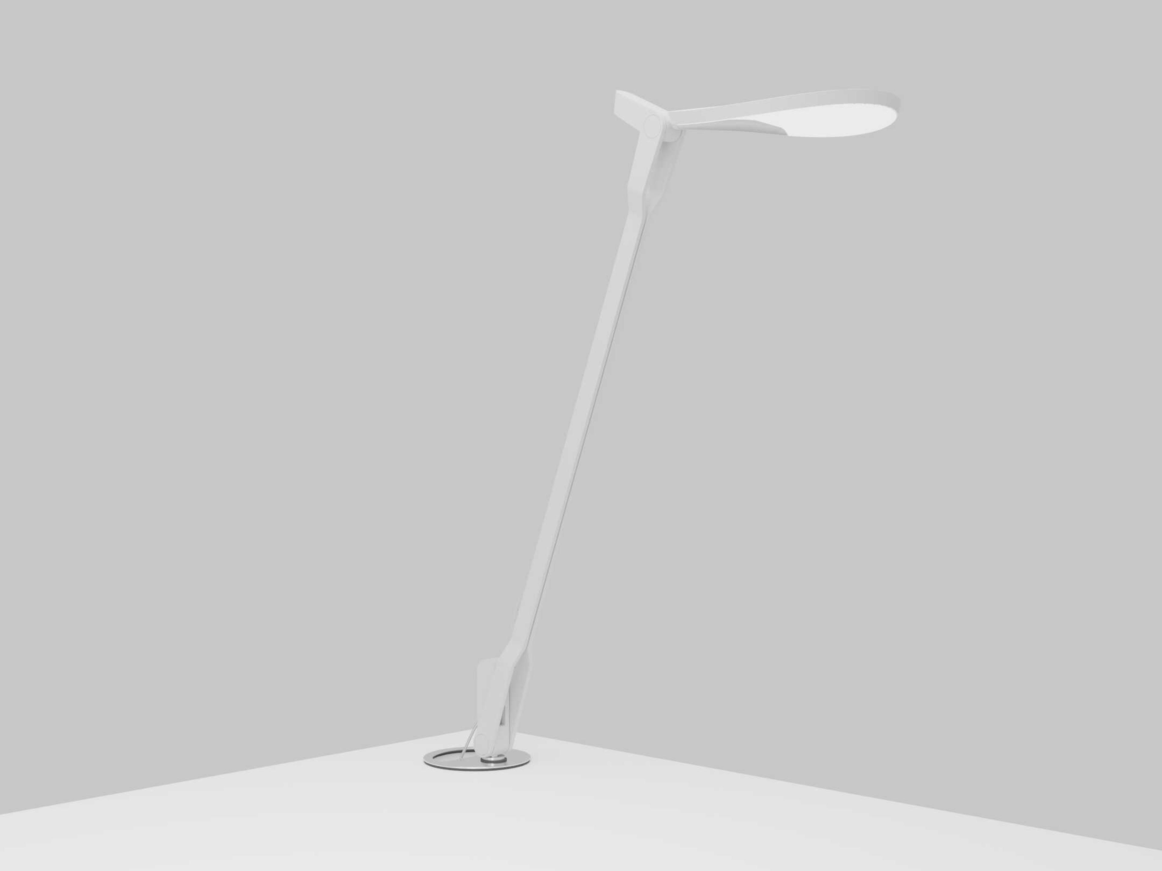 Koncept Splitty Matte White Desk Lamp