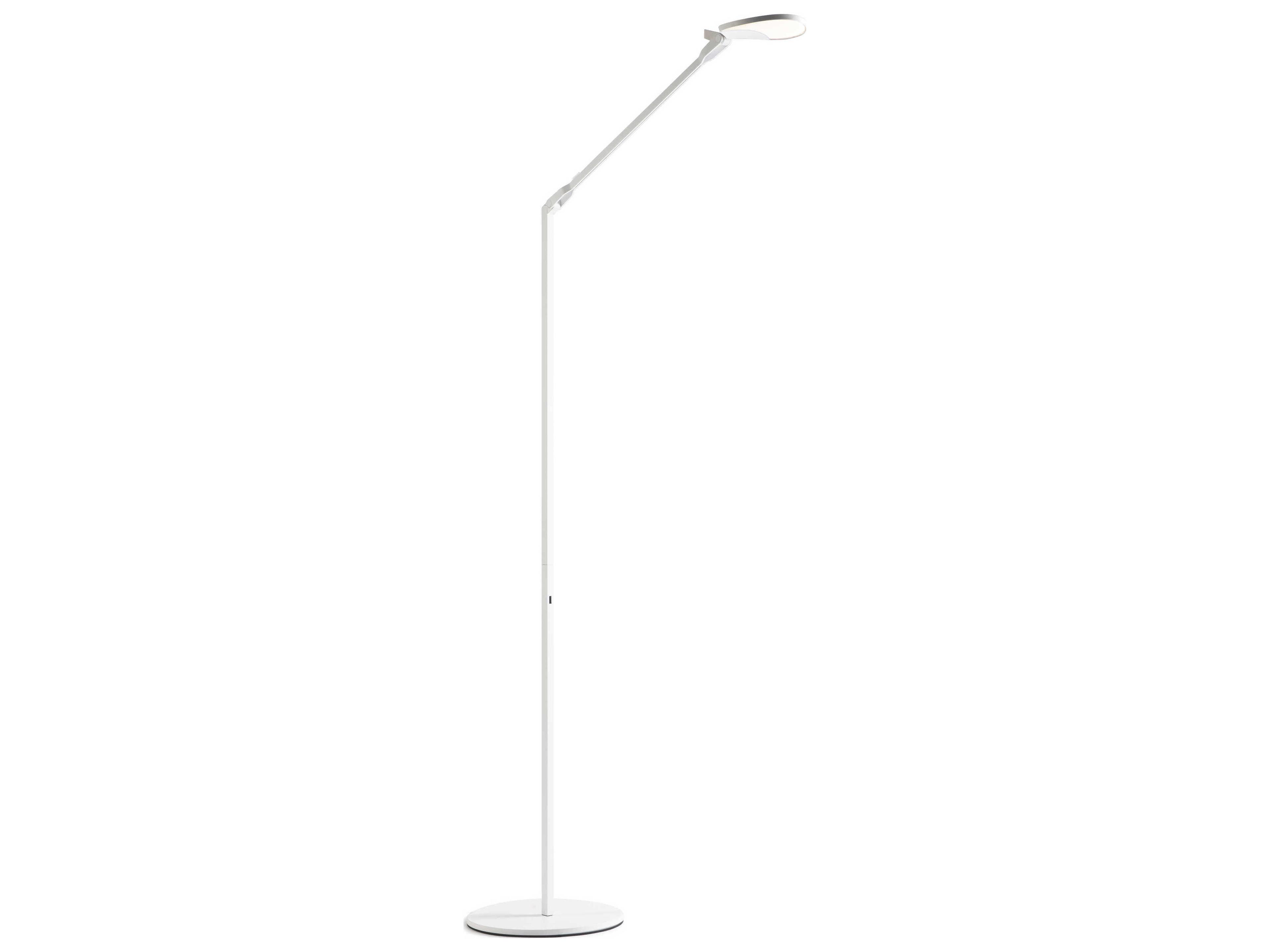 Koncept Splitty LED Matte White Floor Lamp