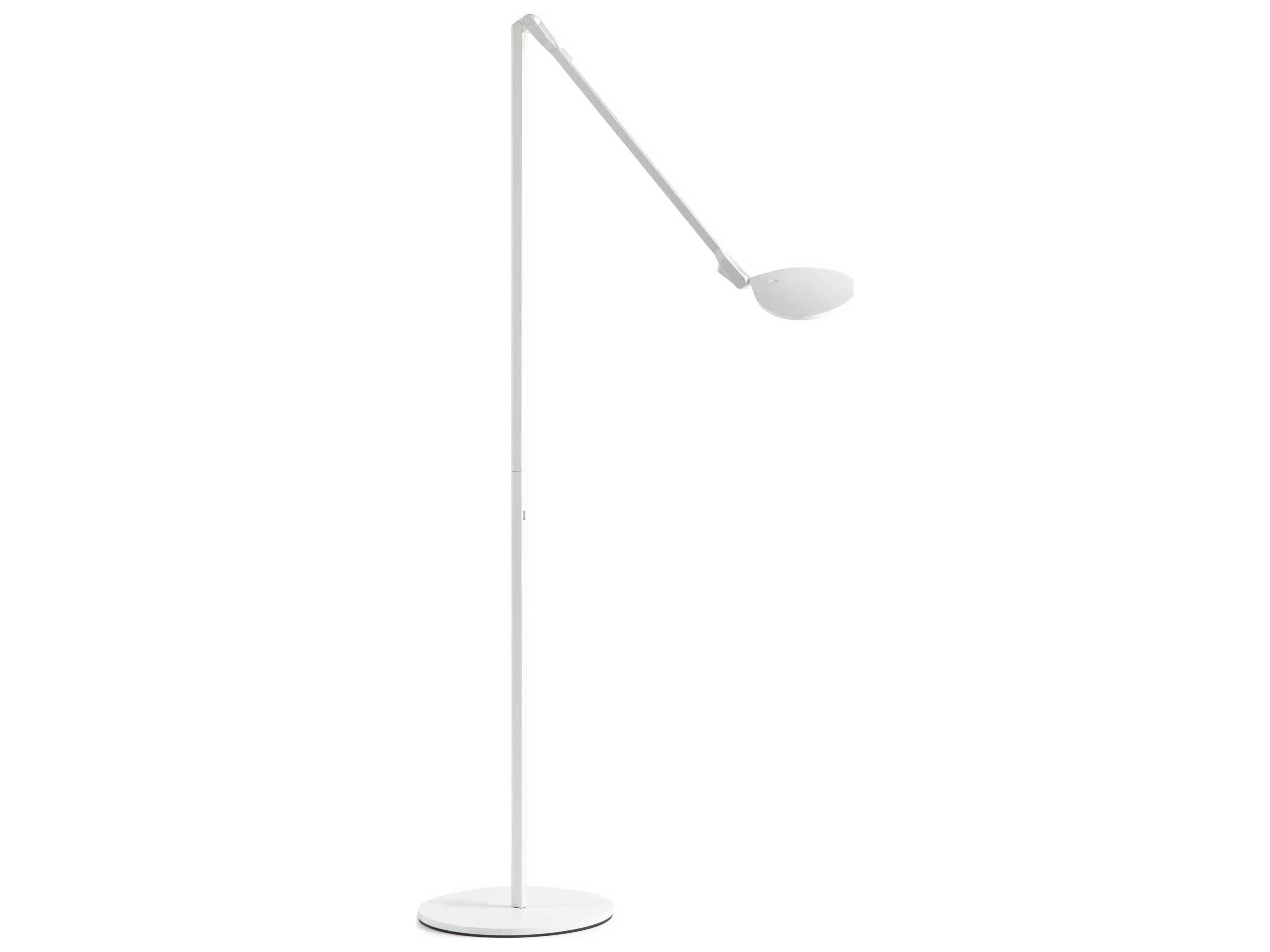 Koncept Splitty LED Matte White Floor Lamp