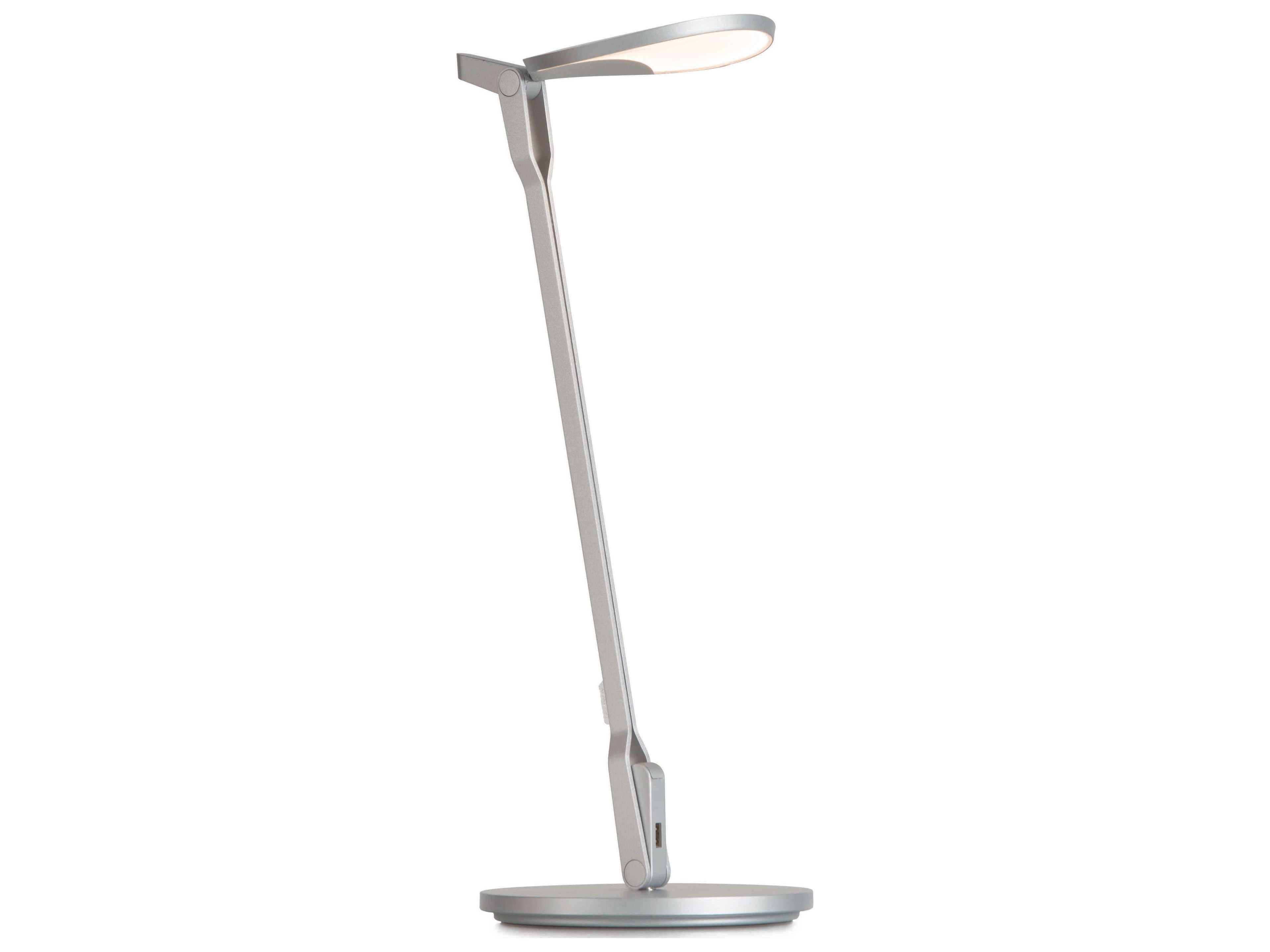 Koncept Splitty LED Pro Silver Desk Lamp