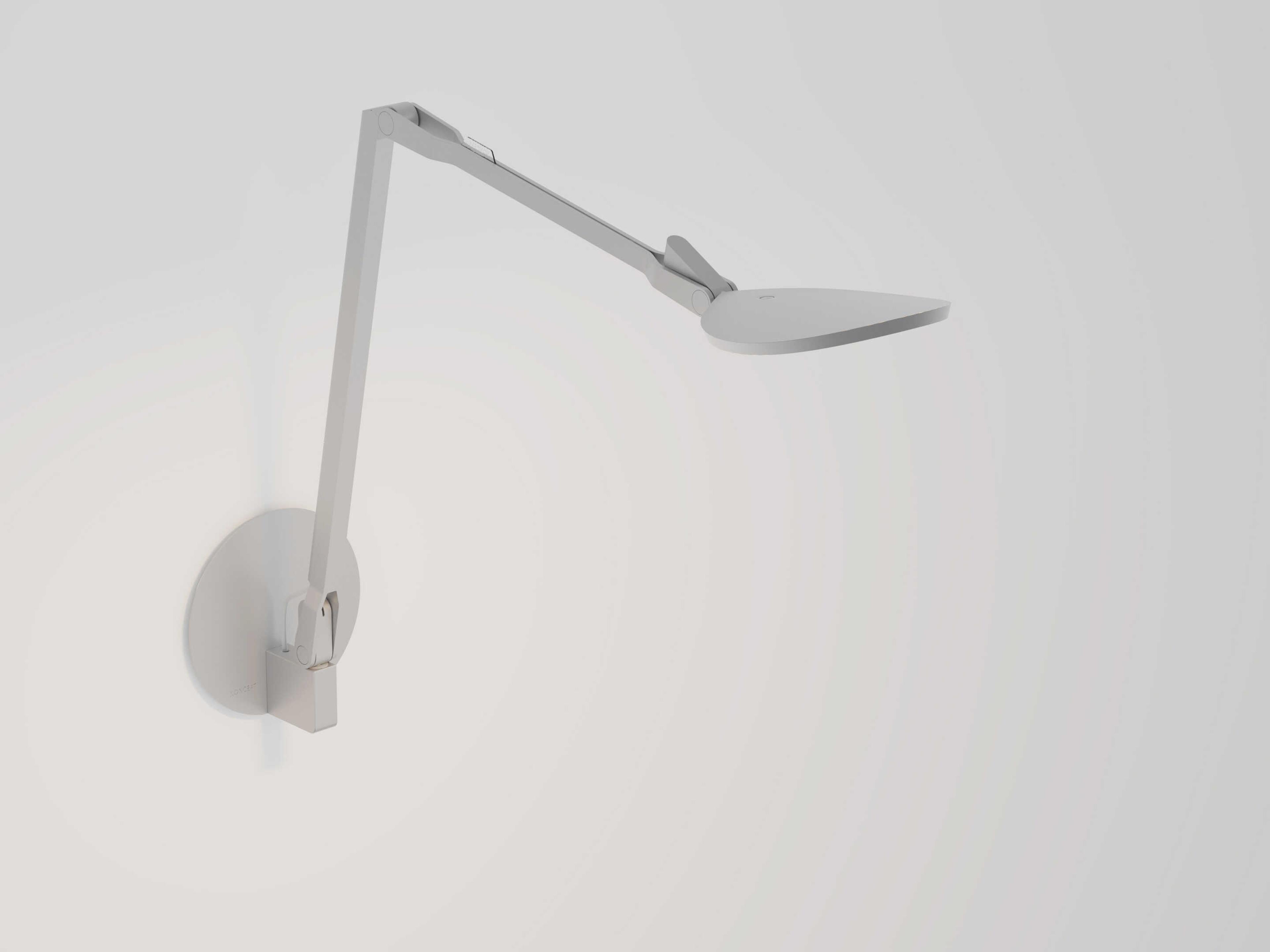 Koncept Splitty Silver Desk Lamp