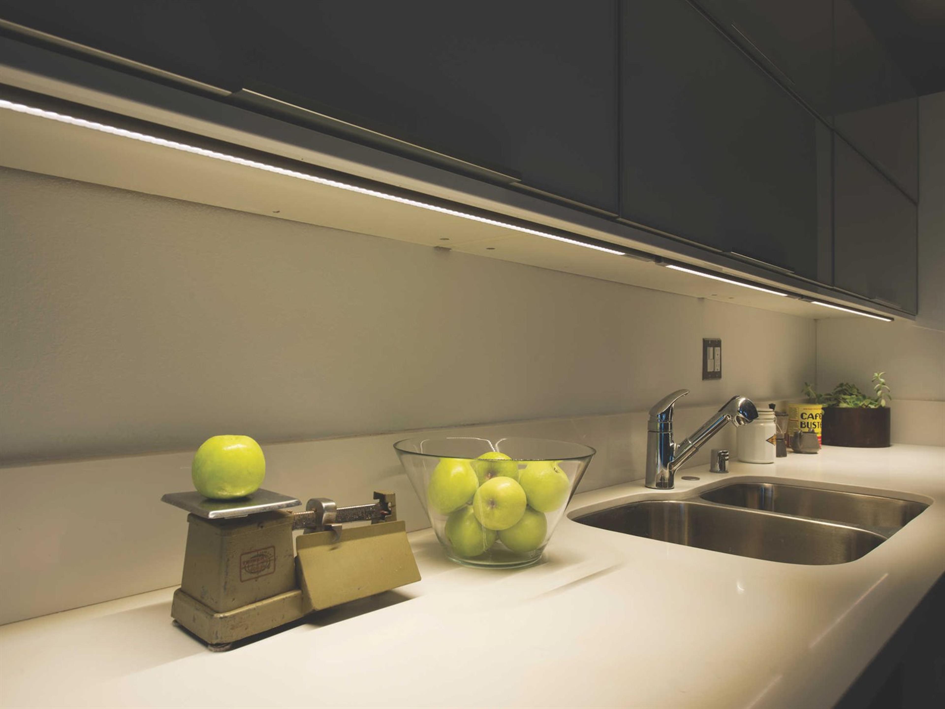 Koncept Ucx Pro Silver 2700K 3000K 3200K LED Linear Under Cabinet Light