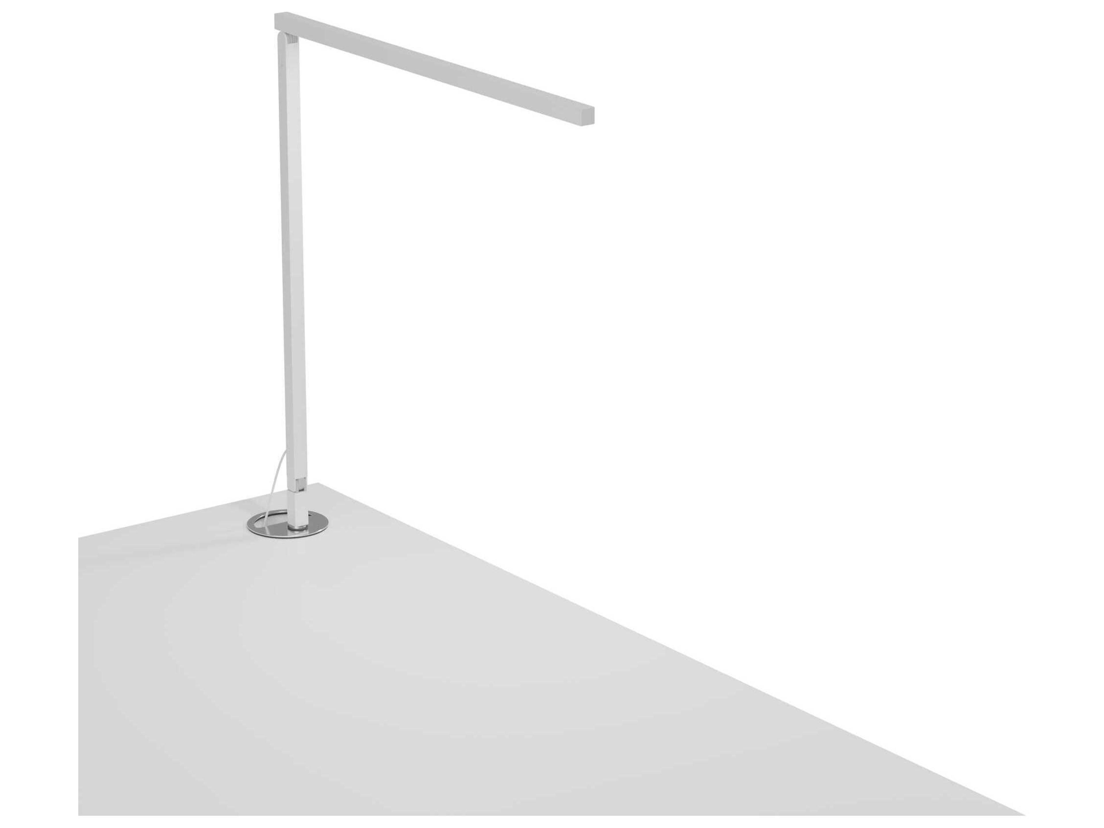 Koncept Z-bar Matte White Desk Lamp