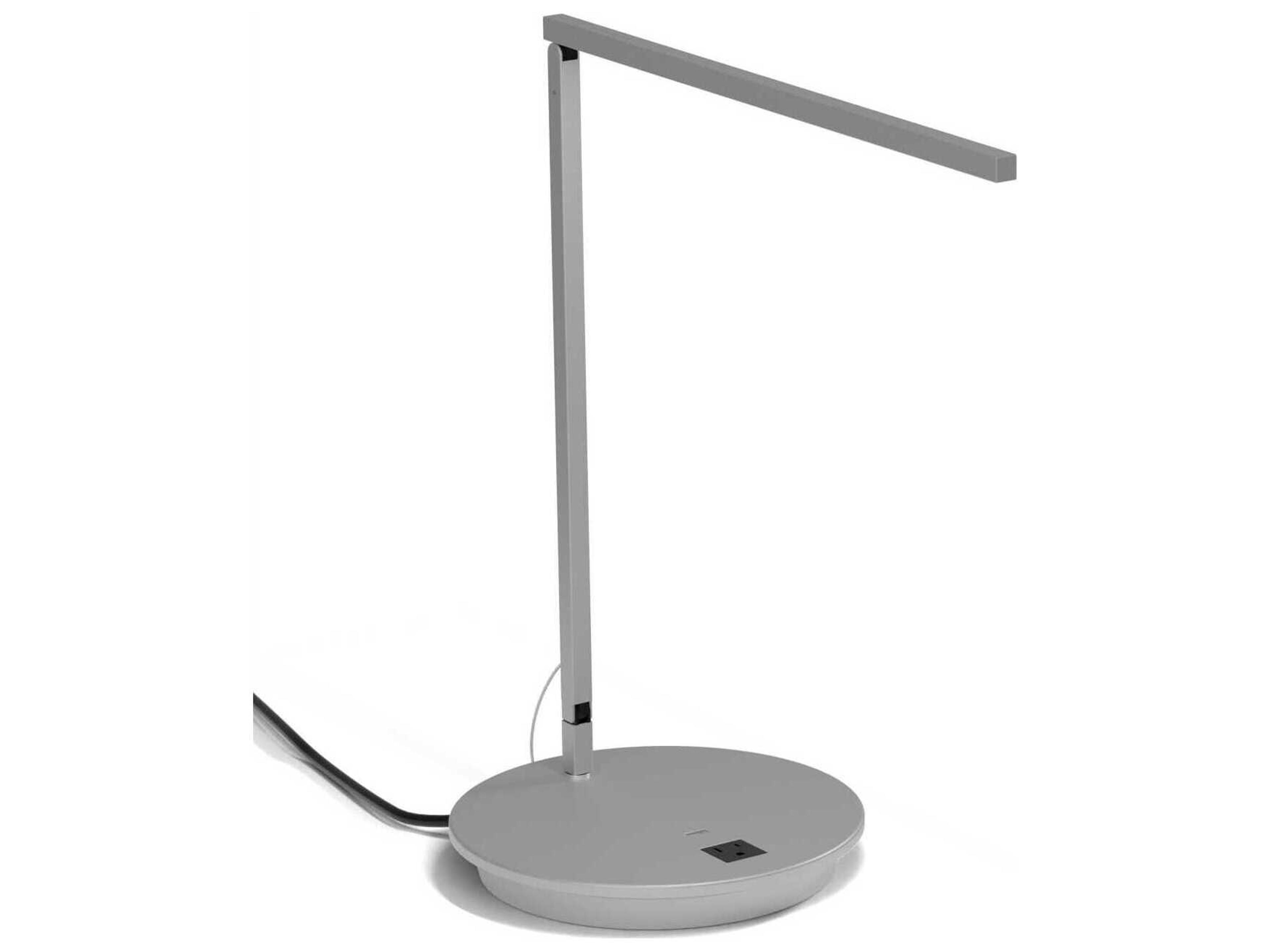 Koncept Z-bar Silver Desk Lamp
