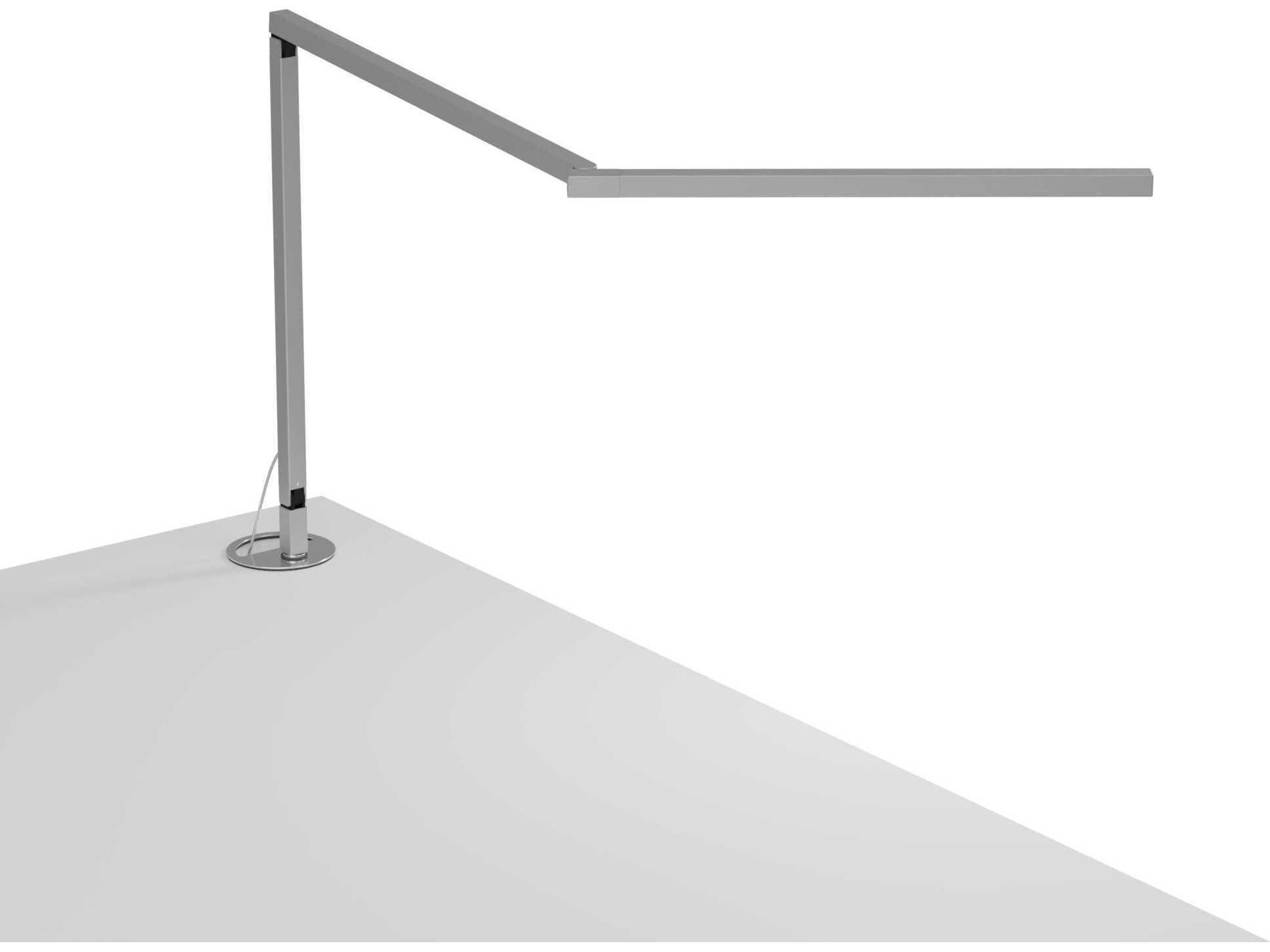 Koncept Z-bar Silver Desk Lamp