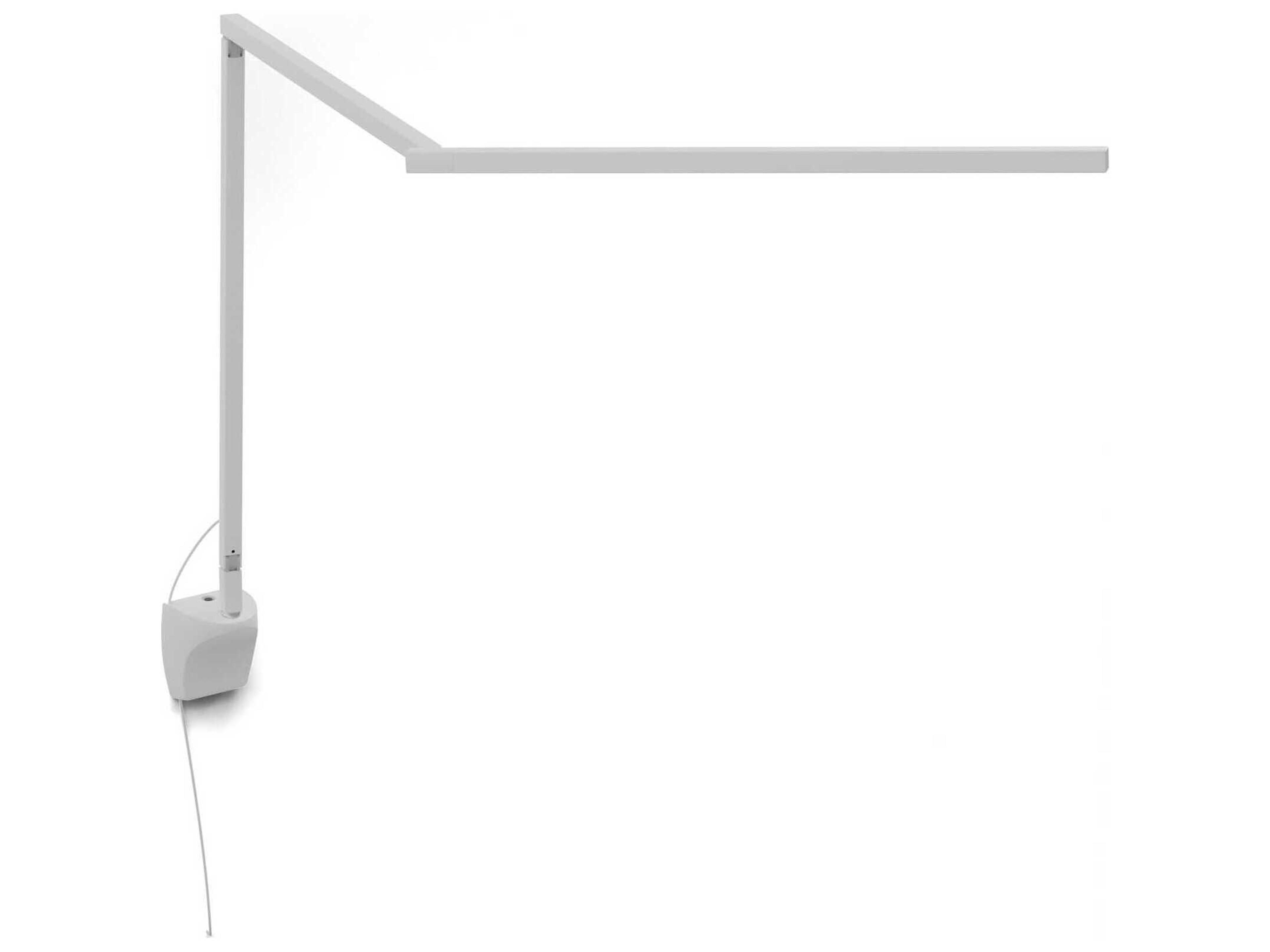 Koncept Z-bar Matte White Desk Lamp