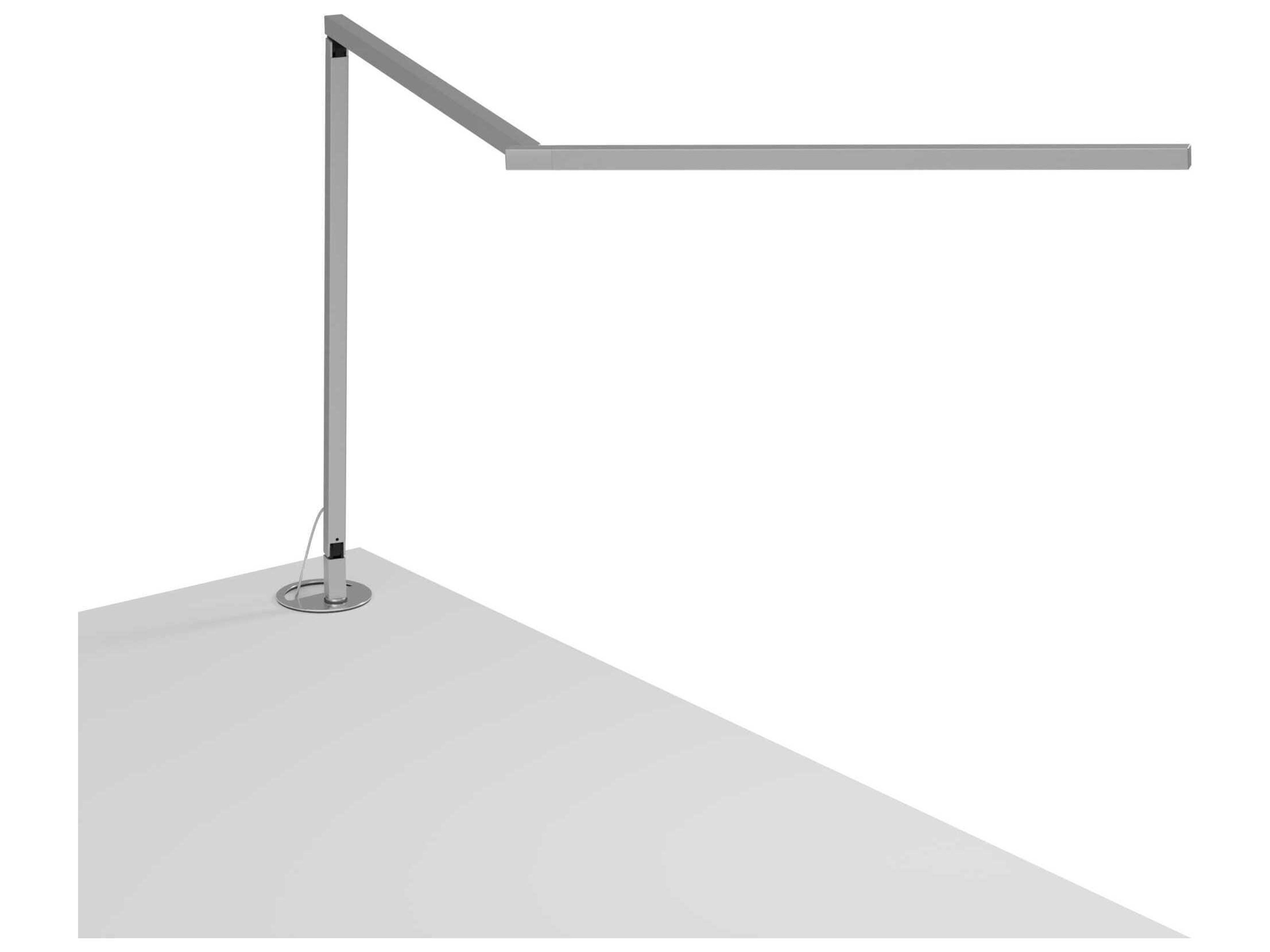 Koncept Z-bar Silver Desk Lamp