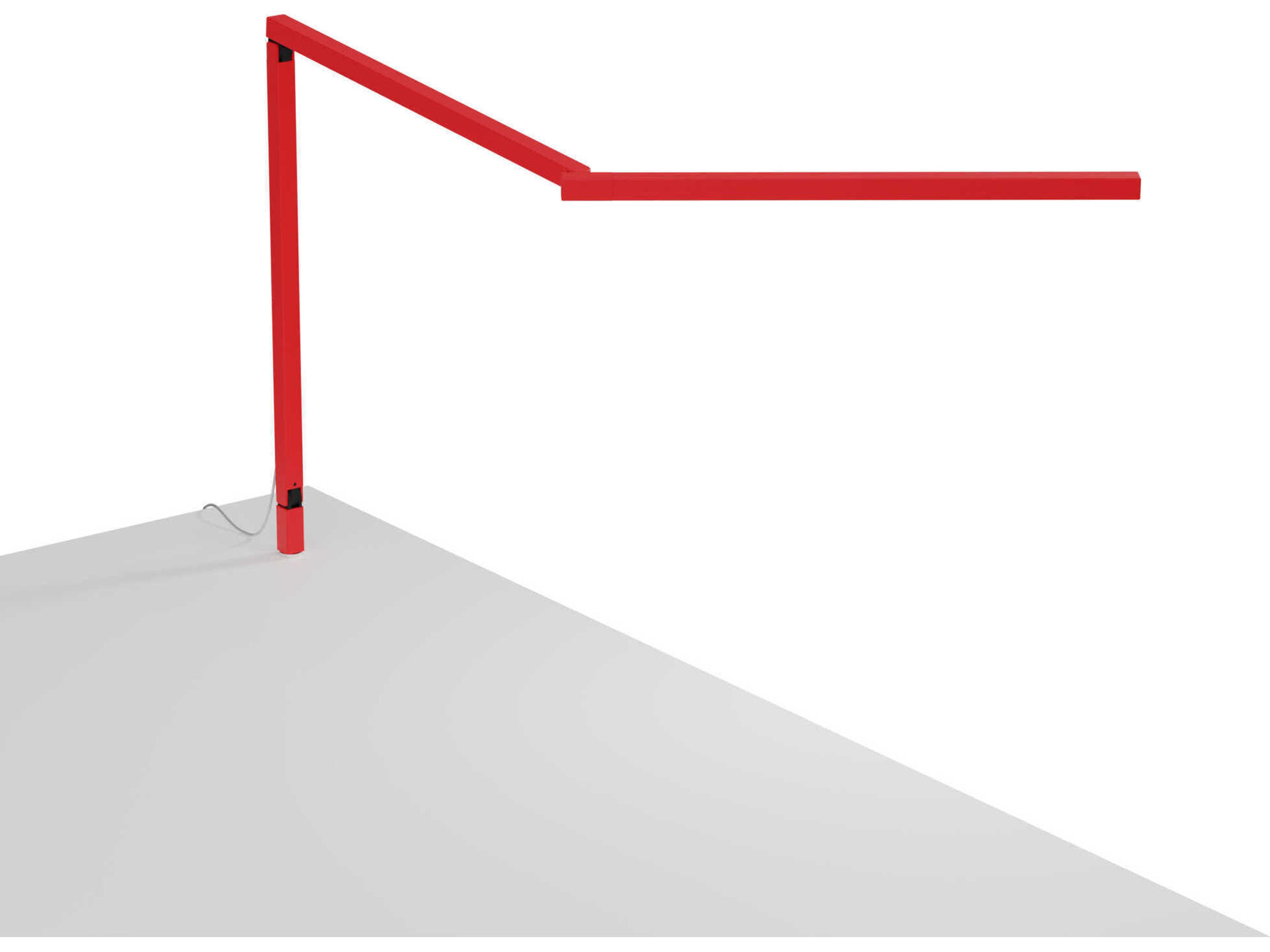 Koncept Z-bar Matte Red Desk Lamp