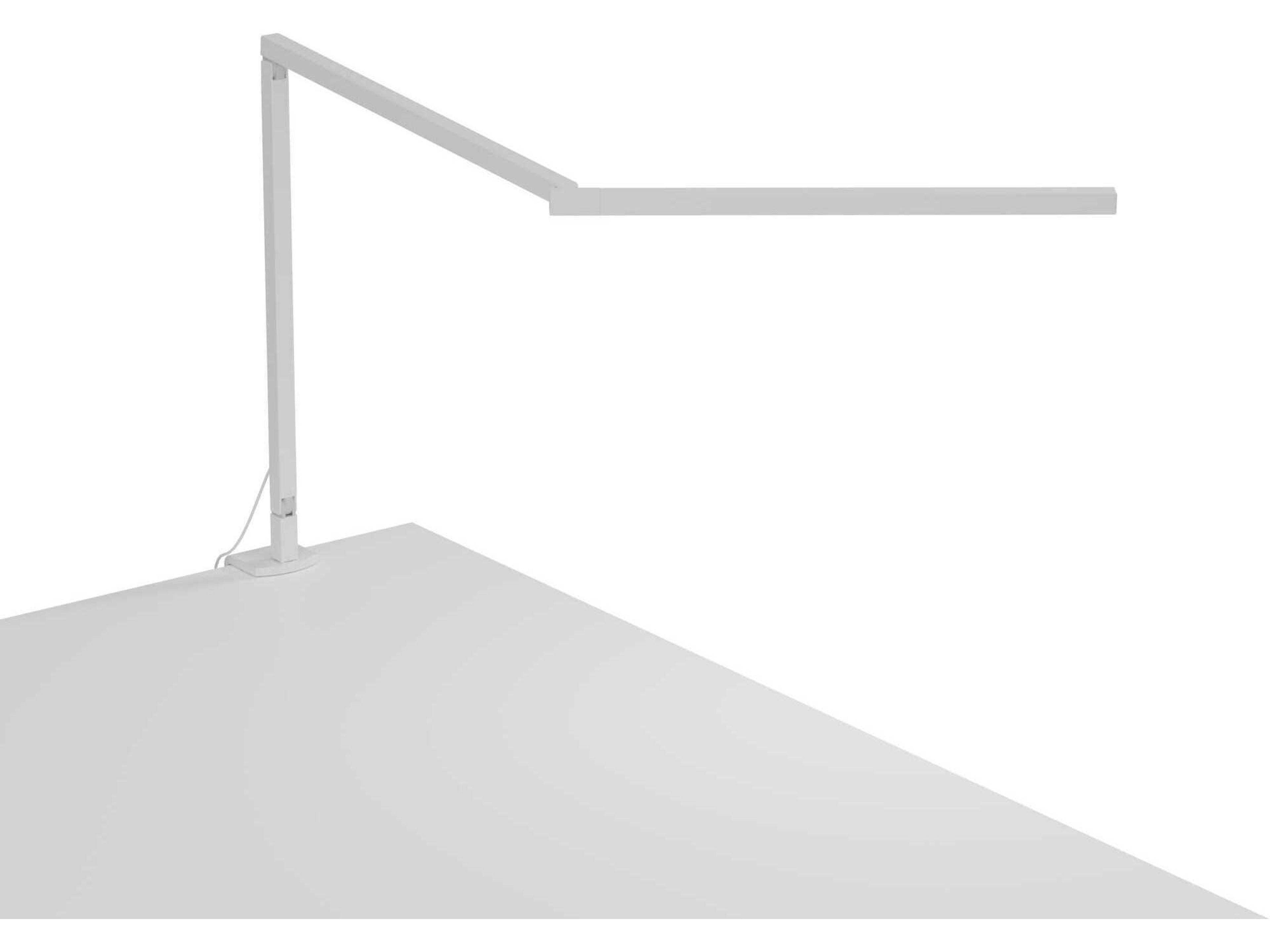 Koncept Z-bar Matte White Desk Lamp