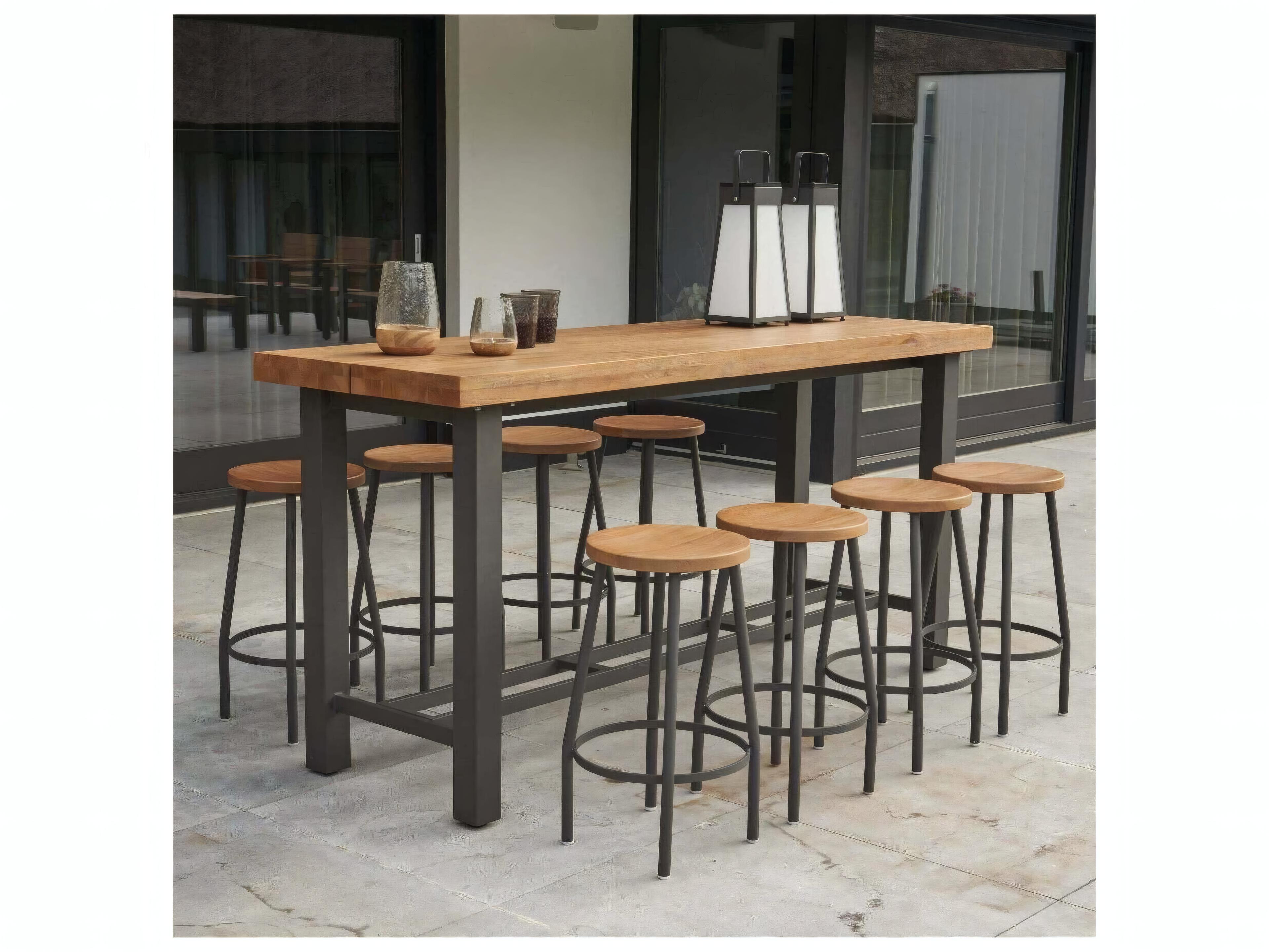 Kettler Canada Aluminum Lava Outdoor Patio Bar Stool