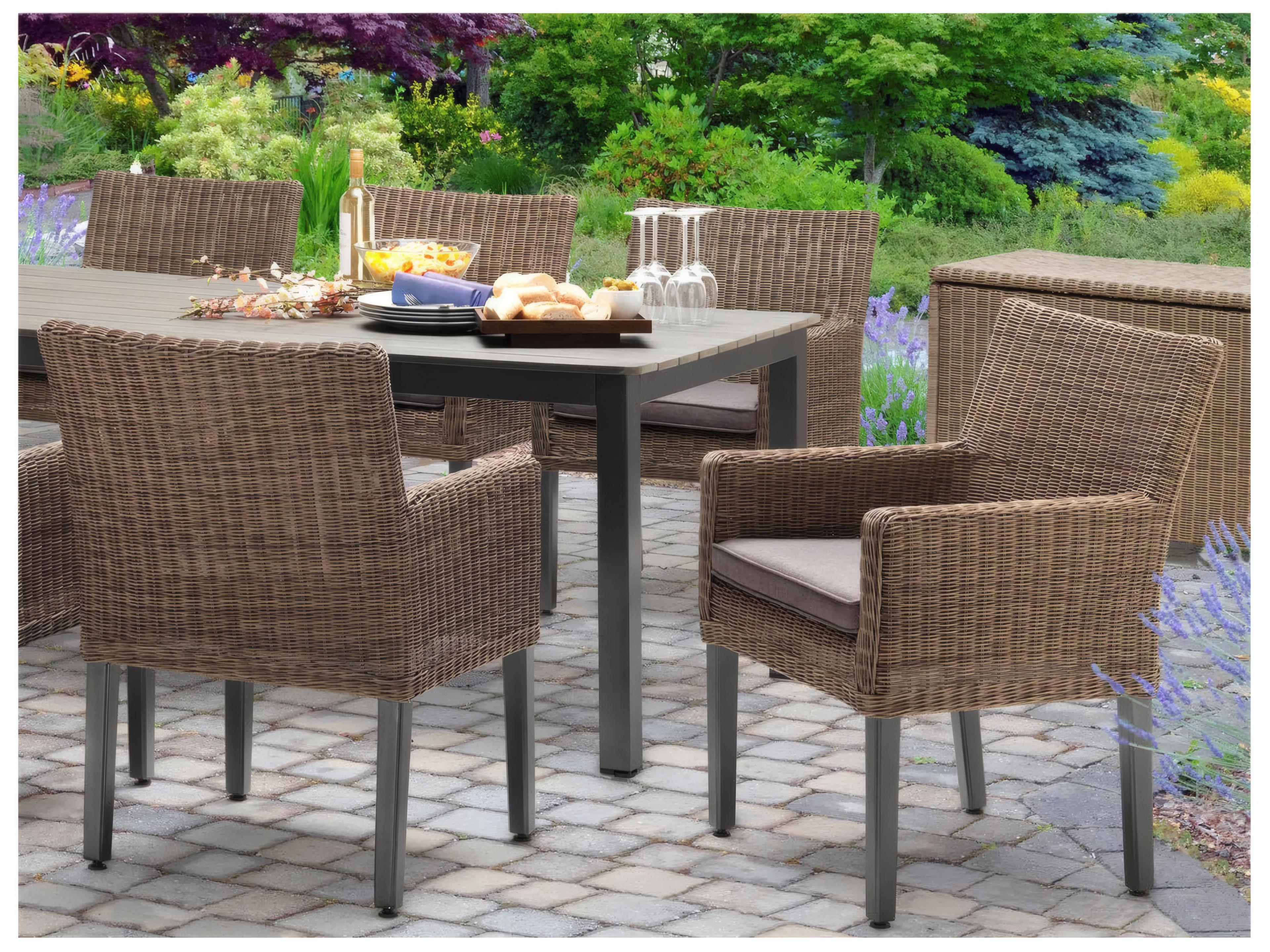 BRETANGE 7-Piece Outdoor Patio Dining Set
