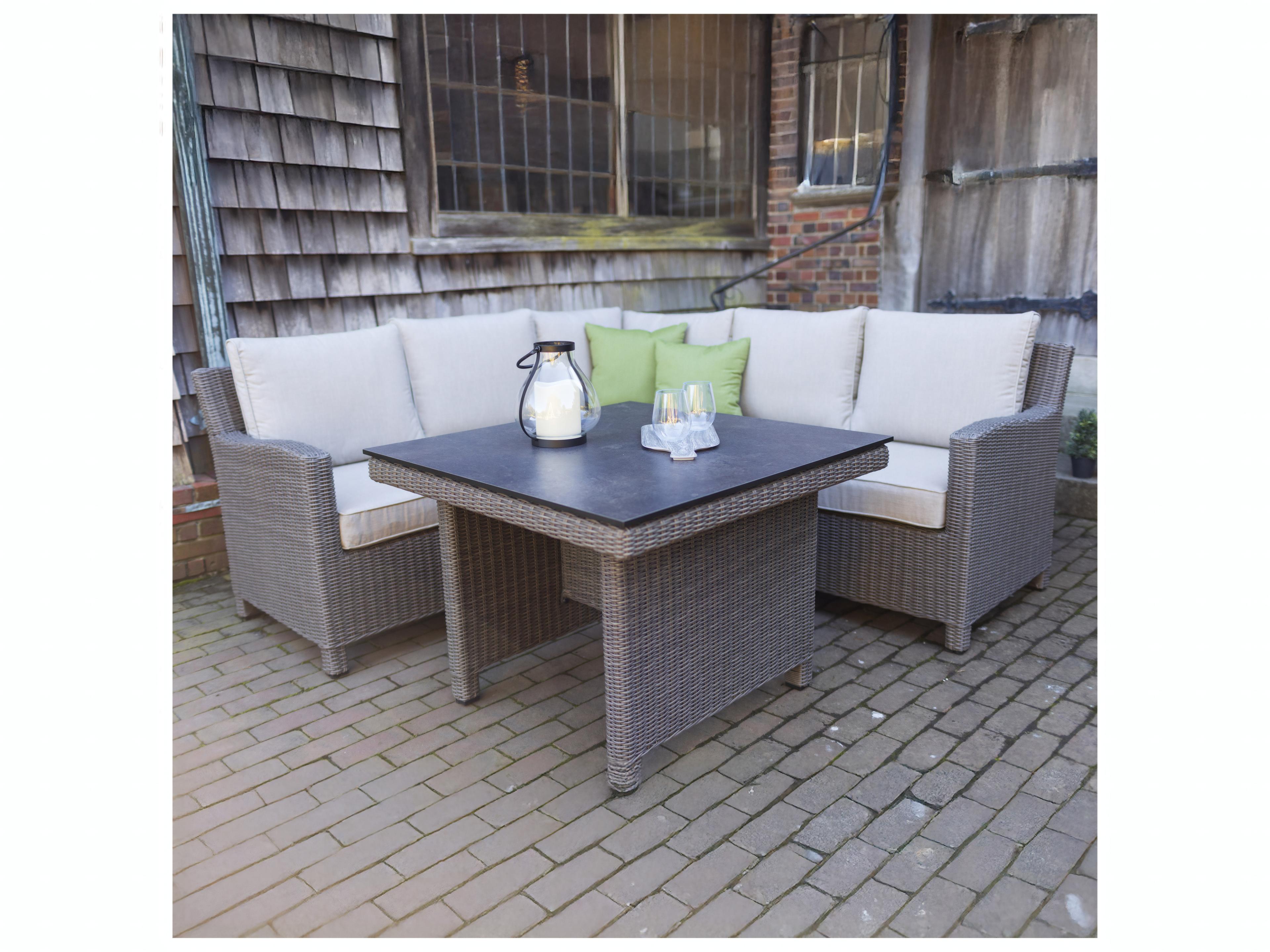 Palma Rattan Cast Ash Aluminum Cushion Lounge Set