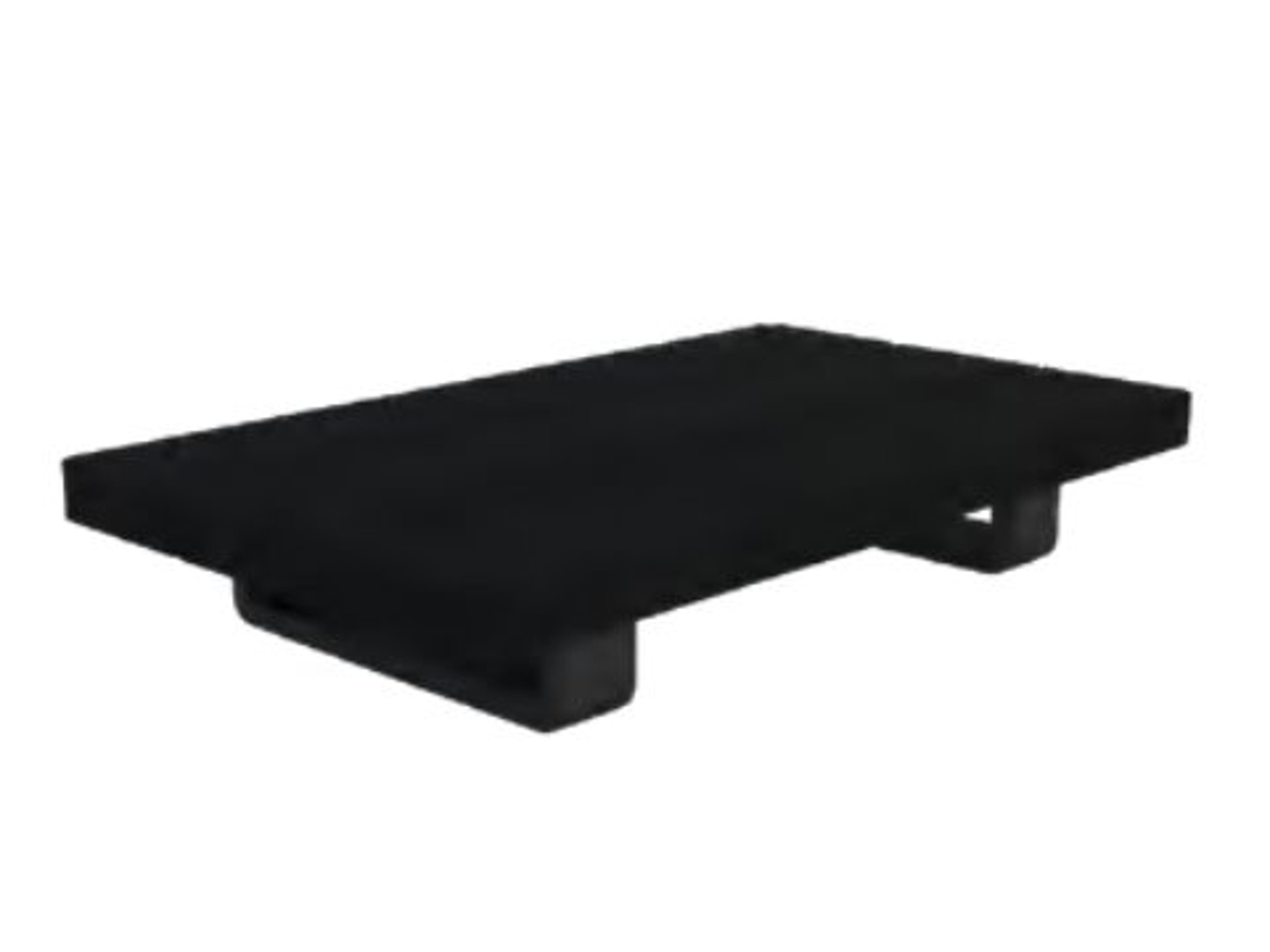 Fitz Roy Aluminum Lava/Matte Gray Rectangular Robust Teak Top Patio Coffee Table